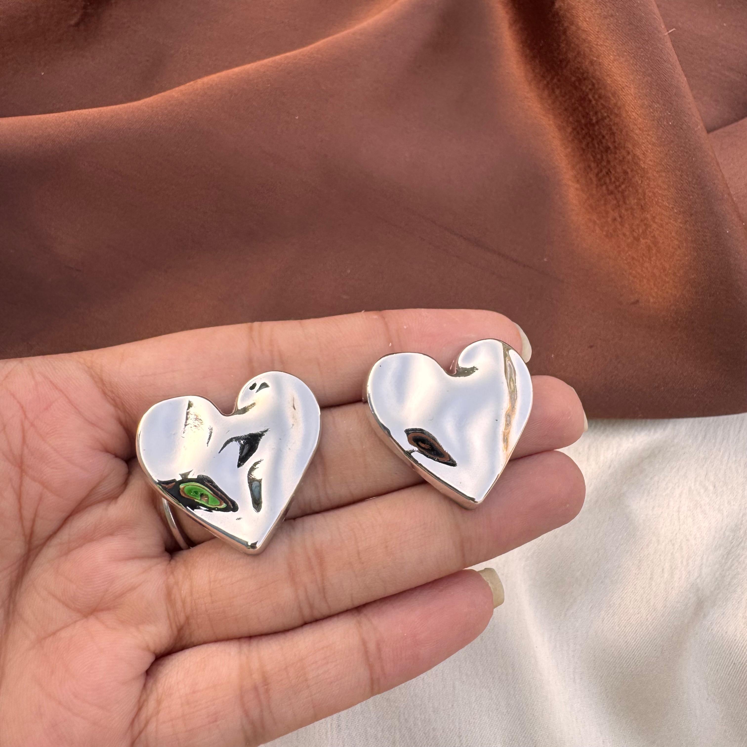 TFC Love Trails Silver Plated Stud Earrings