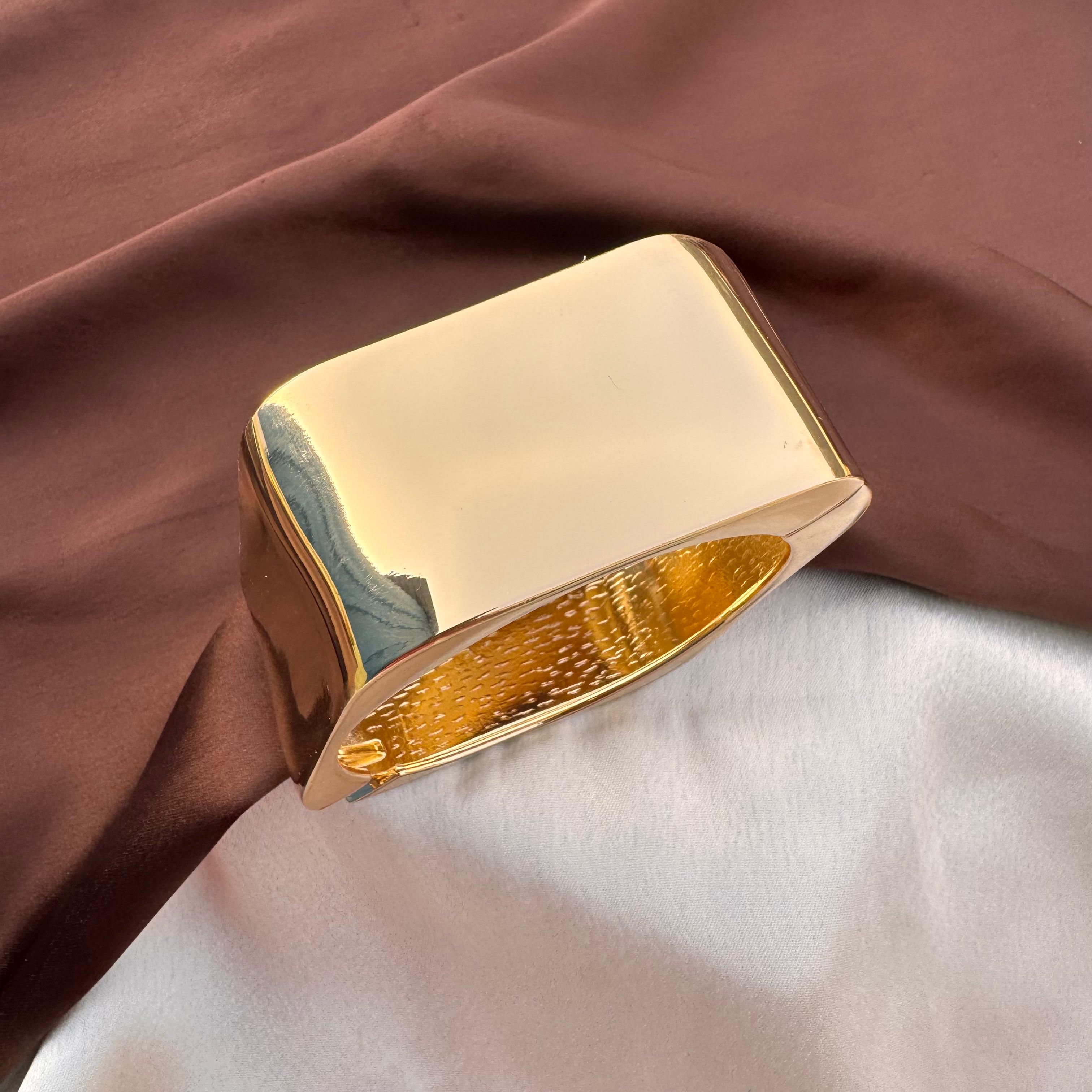 TFC Size 2.6 Mirabel Gold Plated Bracelet Bangle