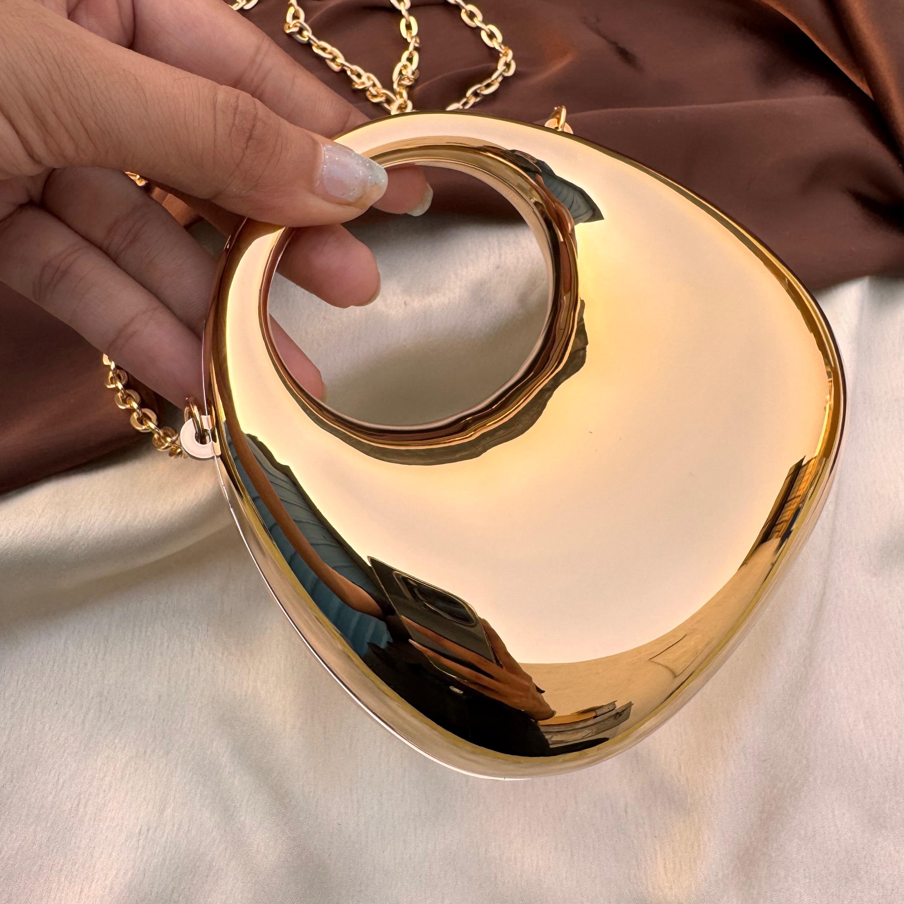 TFC Golden Mirage Gold Plated Sling Bag