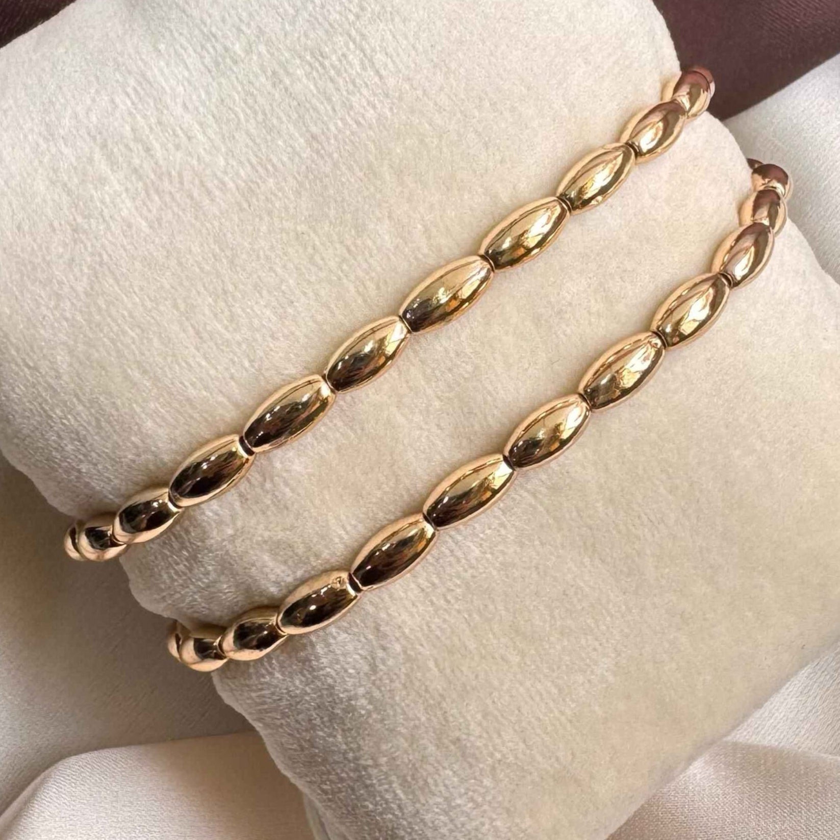 TFC Kira Gold Plated Bracelet (set of 2)