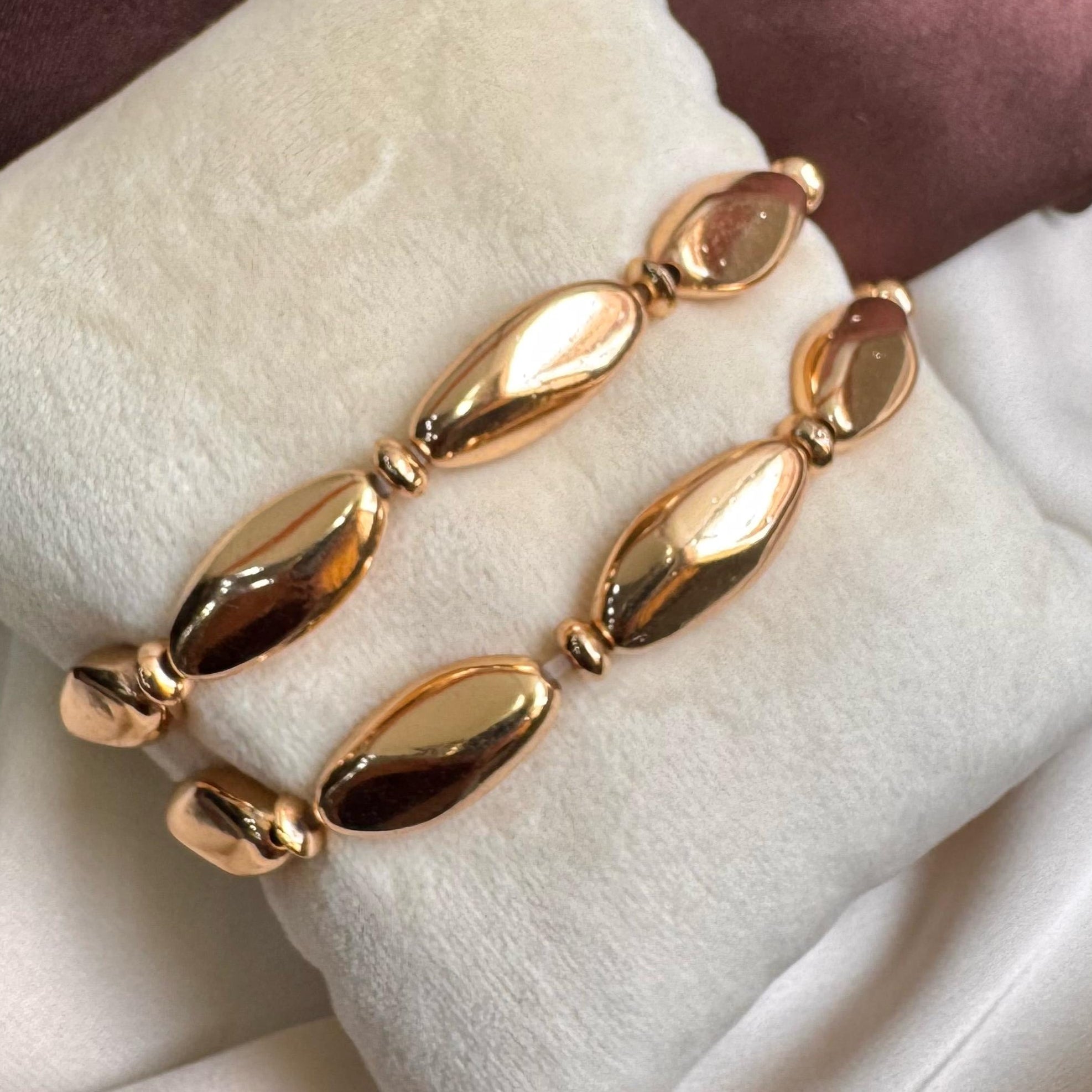 TFC Callara Gold Plated Bracelet (set of 2)