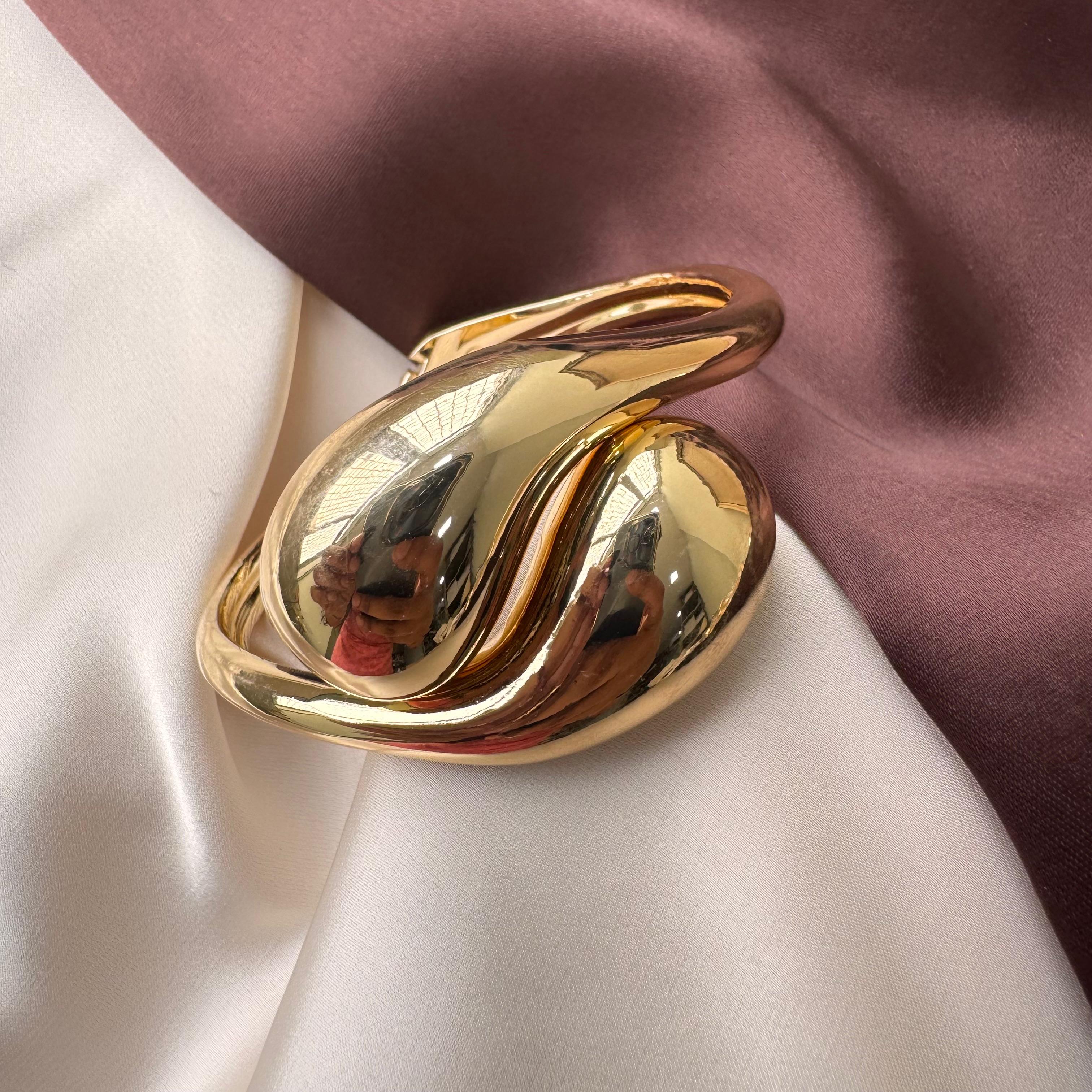 TFC Size 2.6 Charmelle Gold Plated Bracelet Bangle