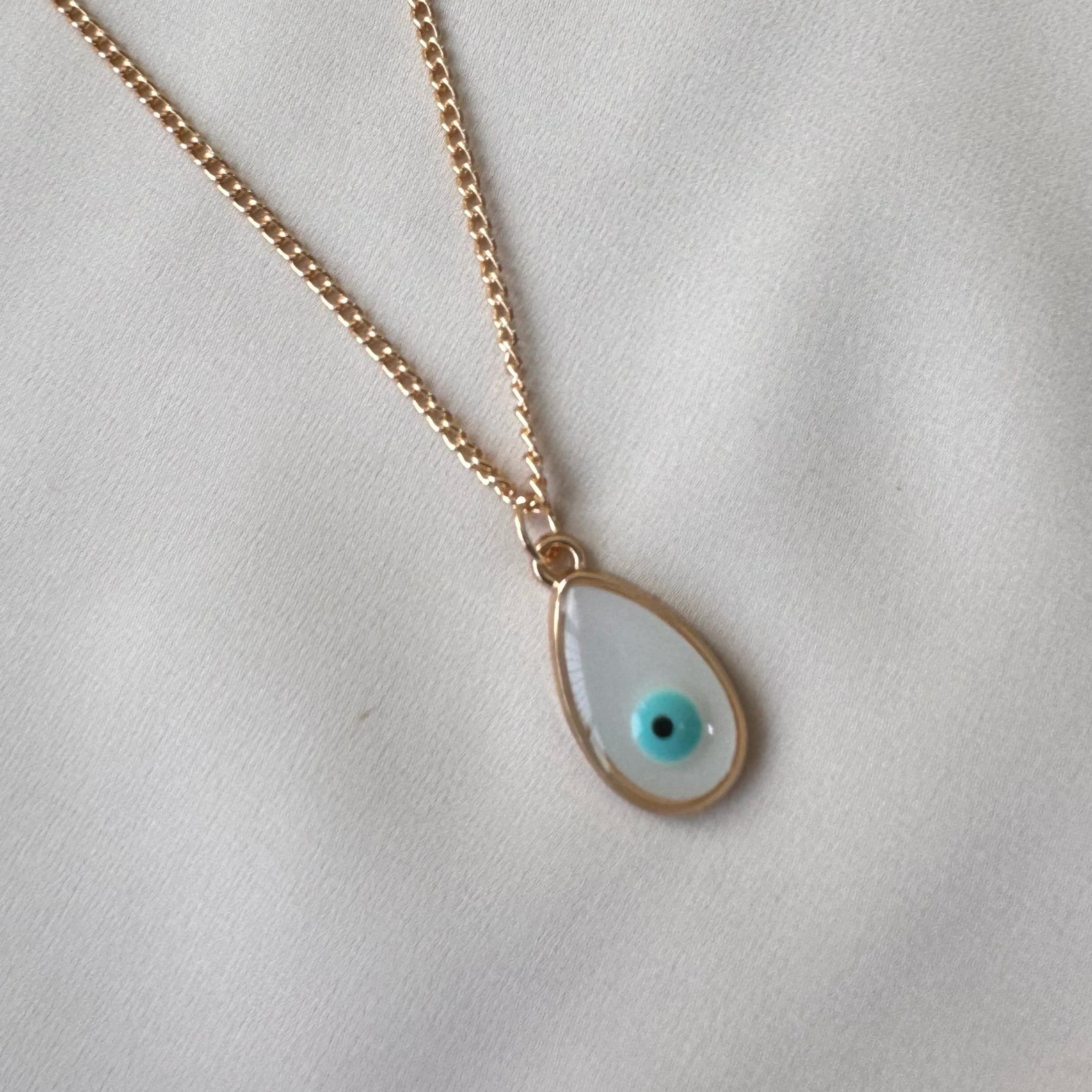 TFC Blue Dew Gold Plated Necklace