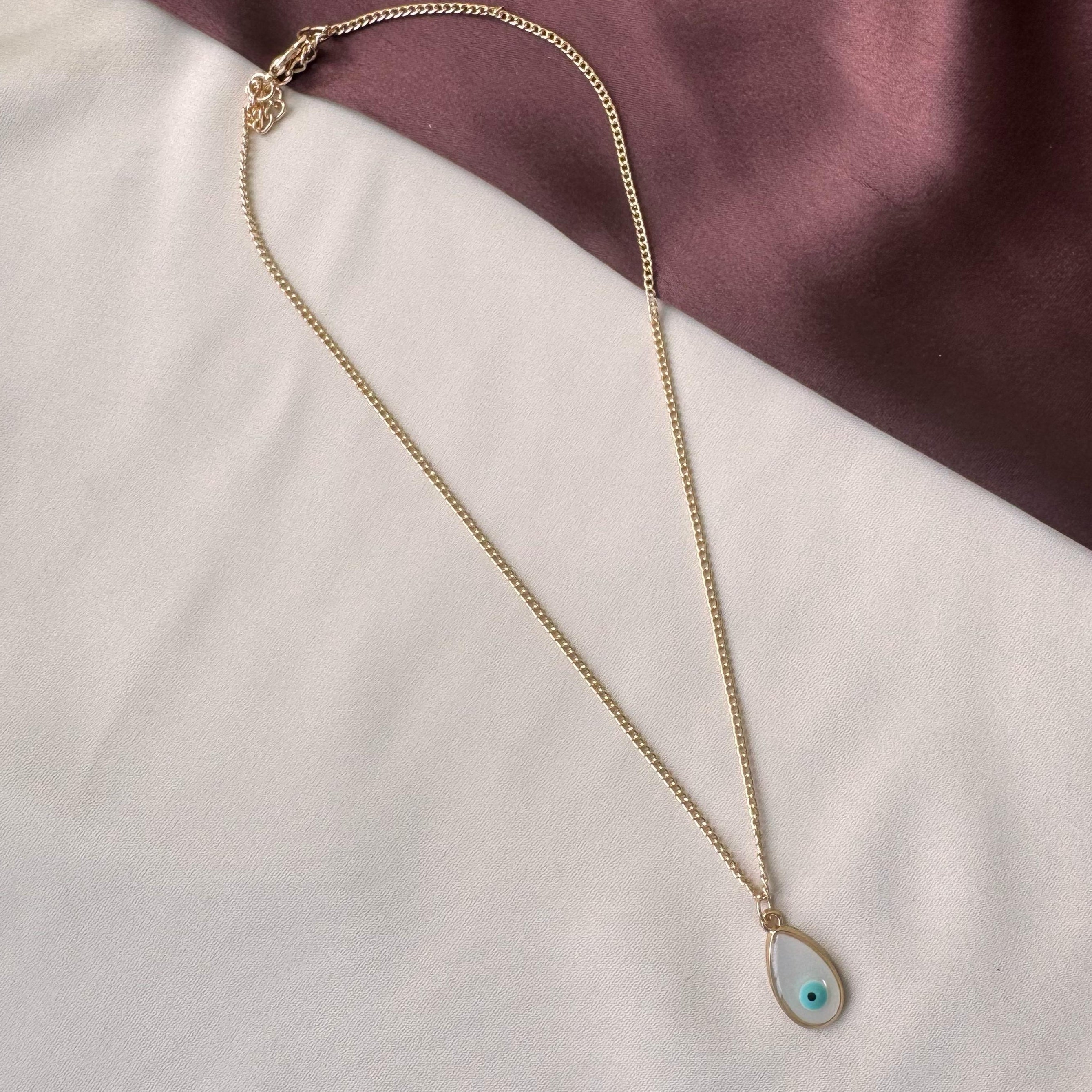 TFC Blue Dew Gold Plated Necklace