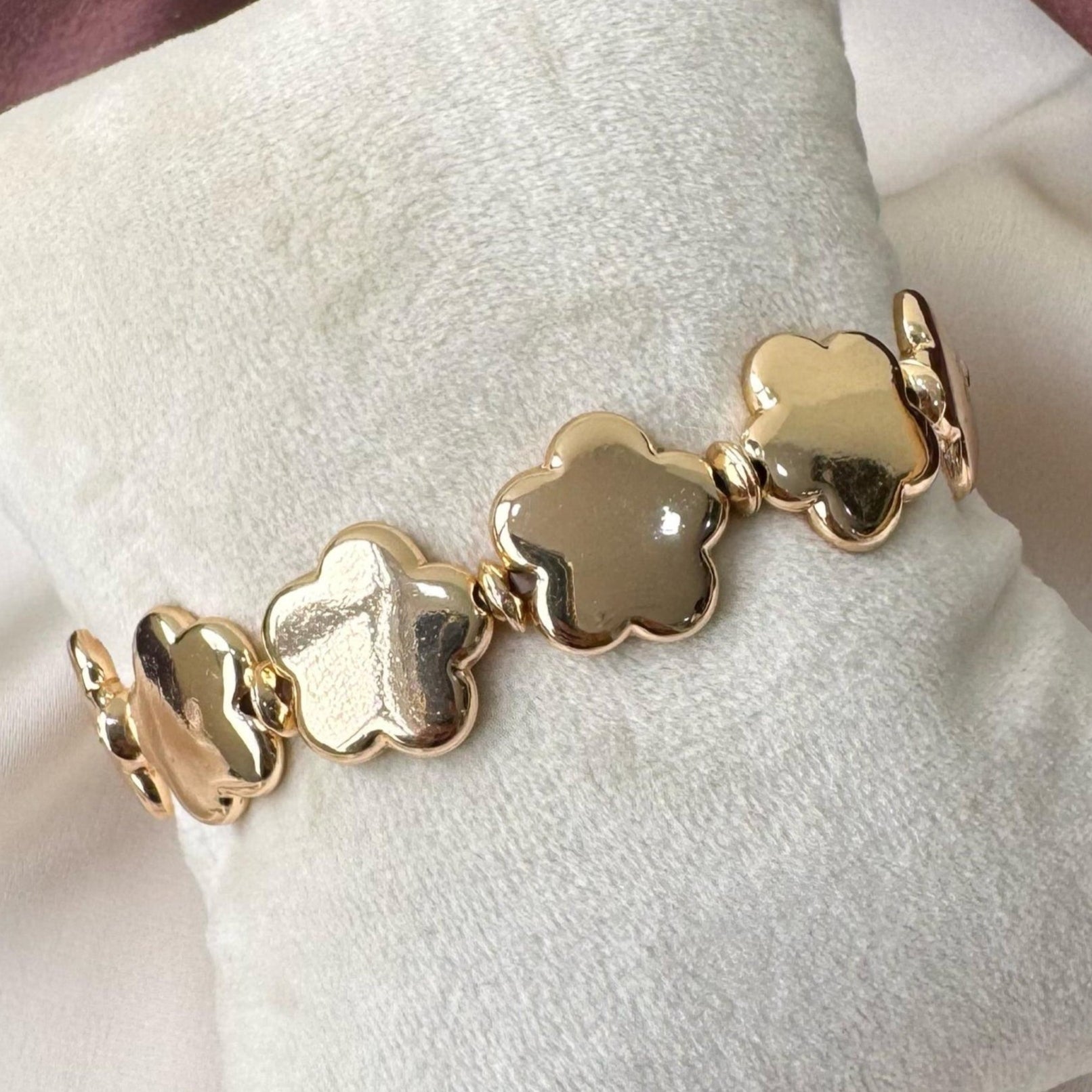 TFC Uneven Gold Plated Bracelet