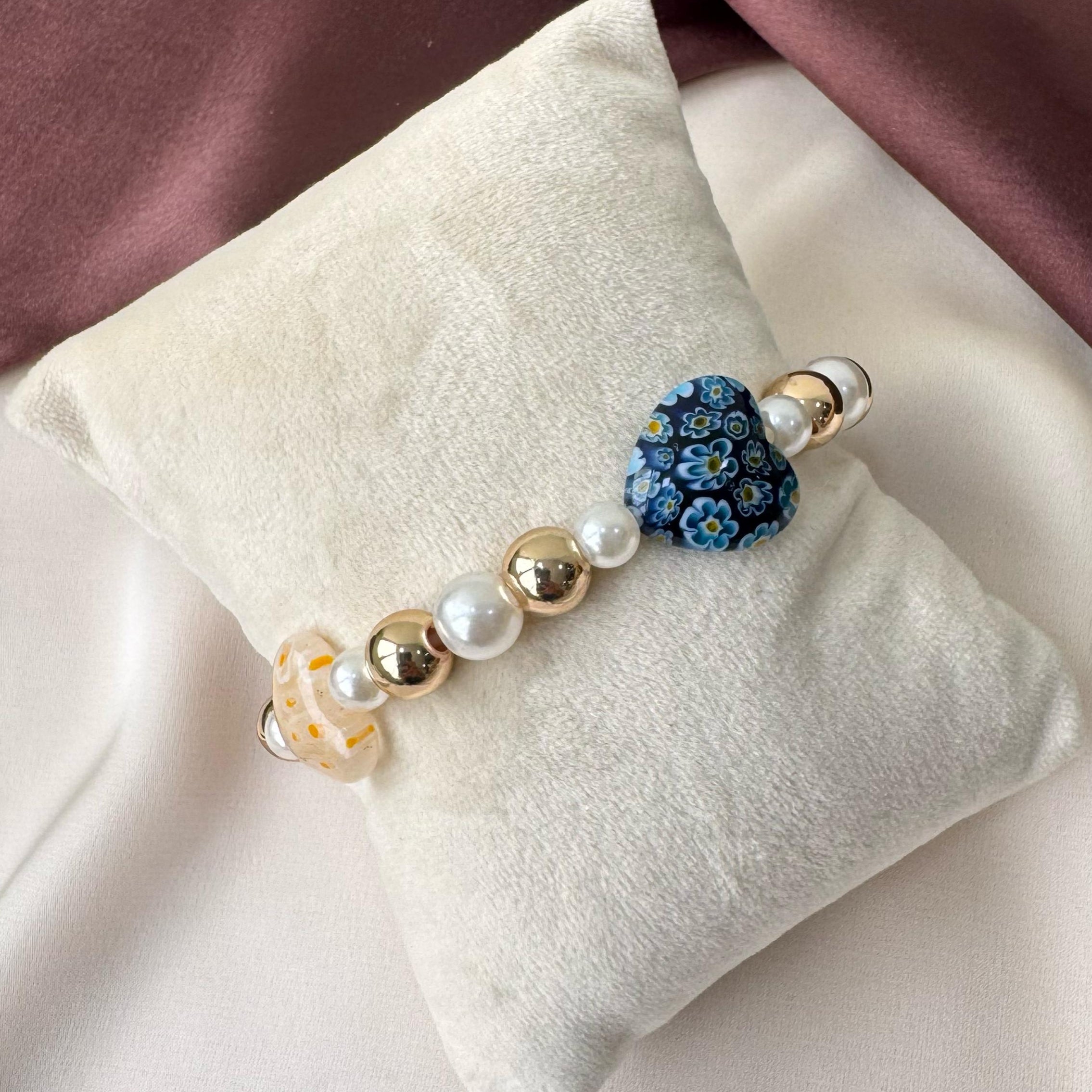 TFC Candy Hearts Gold Plated Bracelet