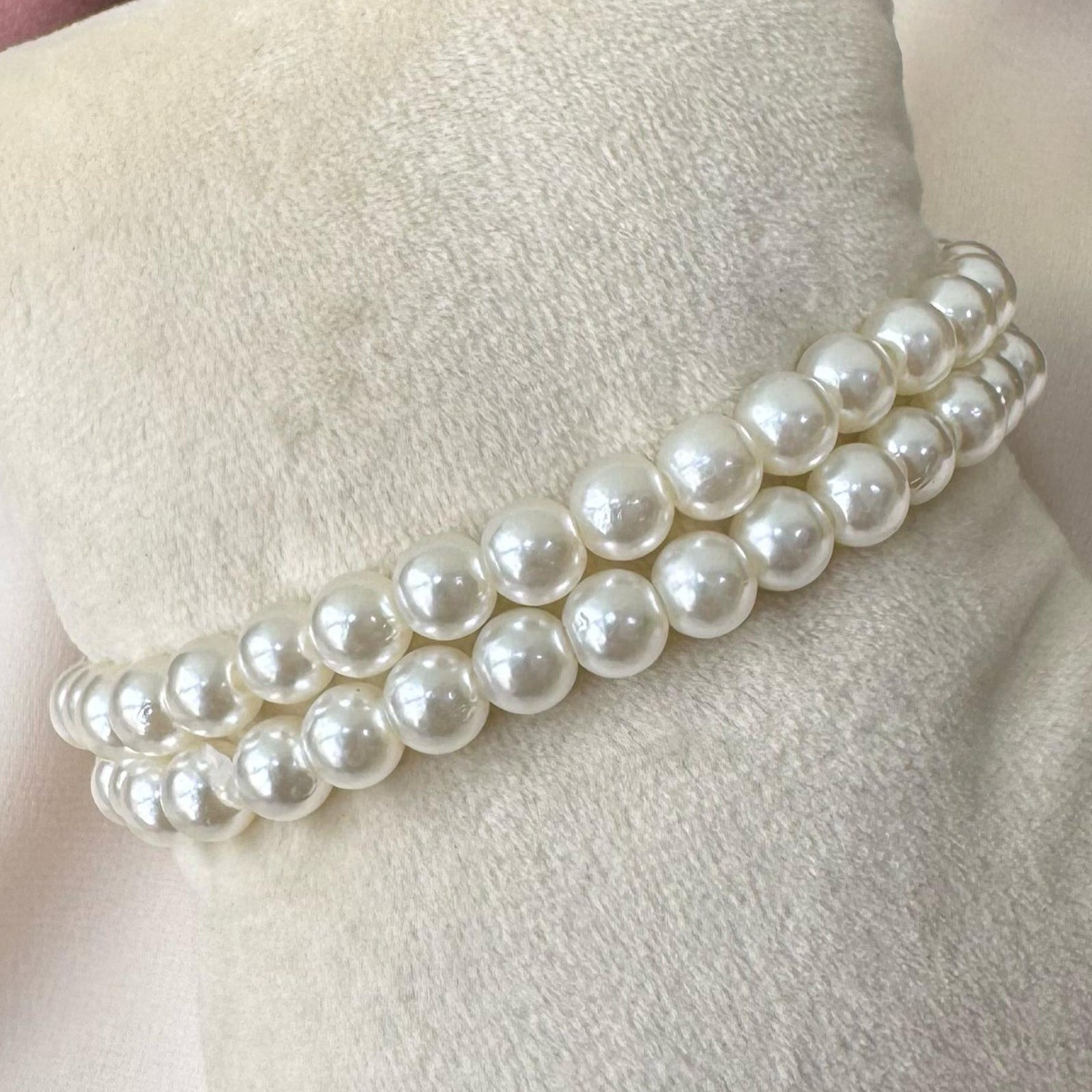 TFC Pearl Ball Bracelet Set of 2