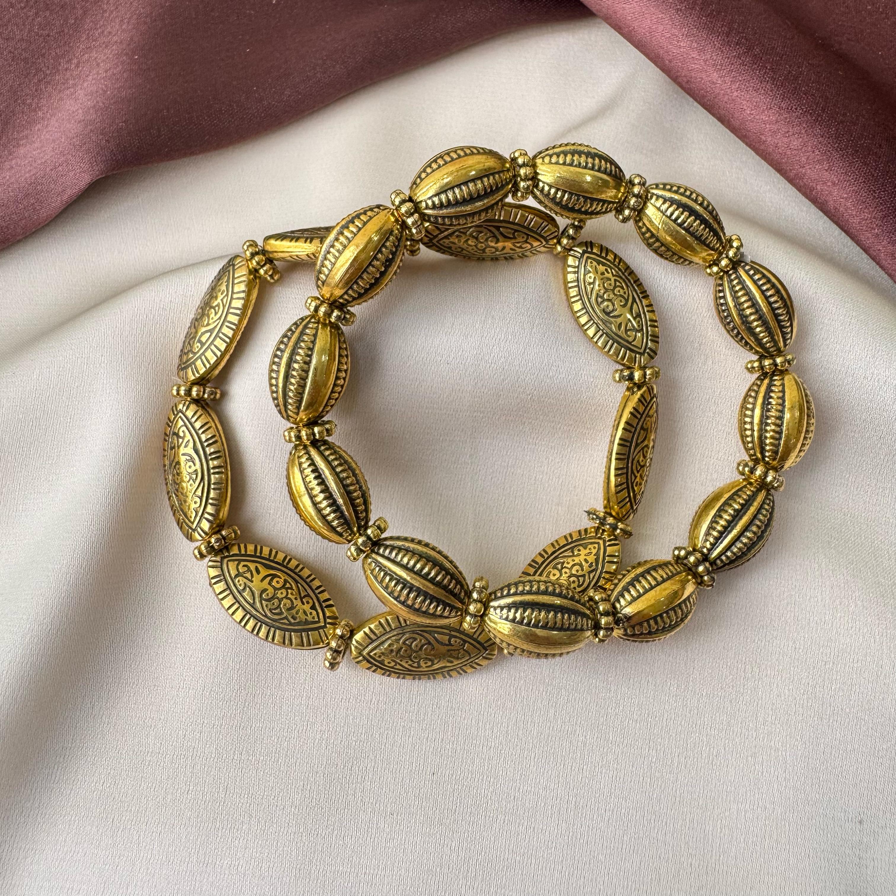 TFC Vintage Gold Plated Bracelet