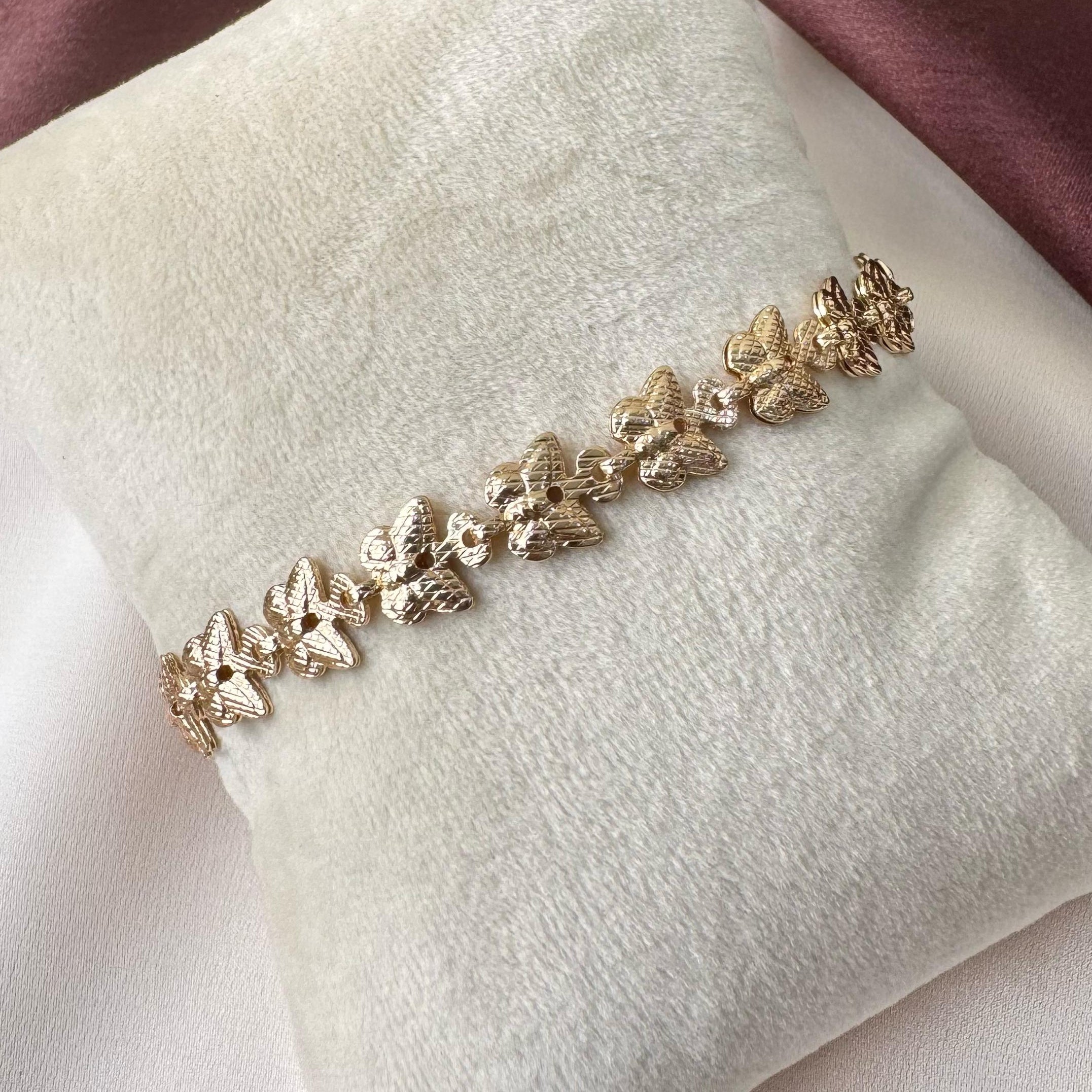 TFC Lovely Fly Gold Plated Bracelet