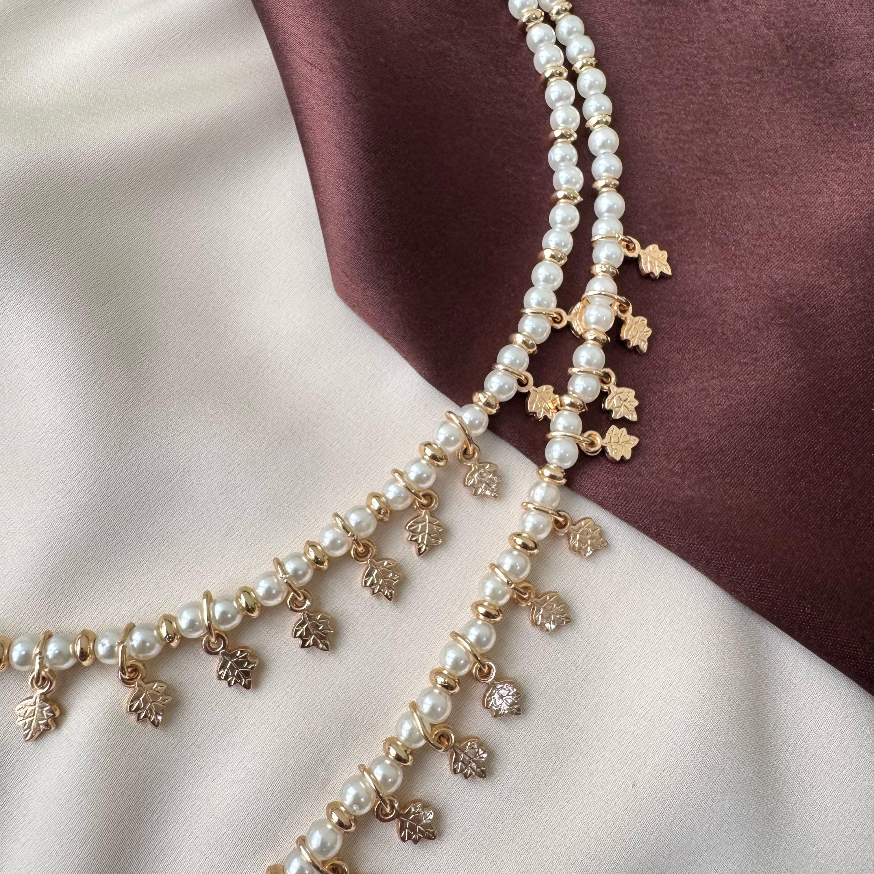 TFC Gulzaar Pearls Gold Plated Necklace