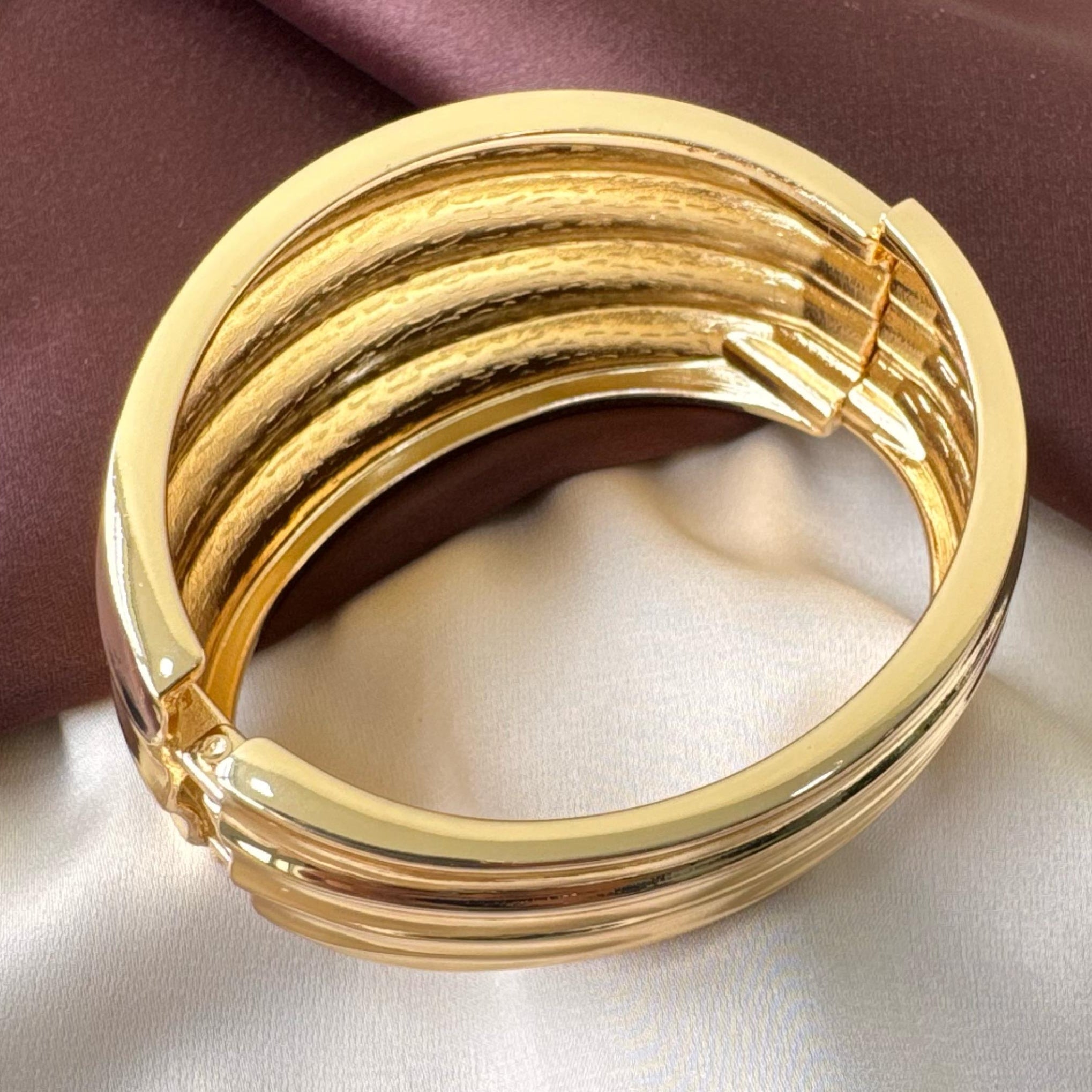 TFC Radiant Line Gold Plated Bracelet