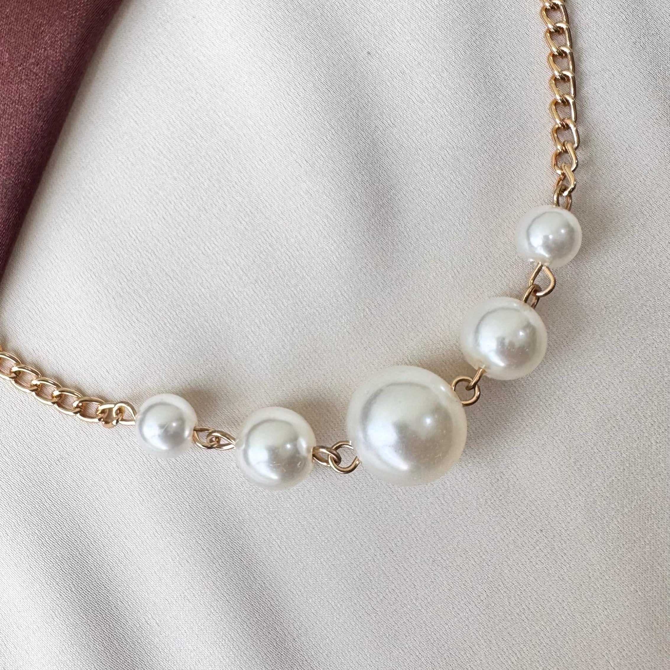 TFC Pearlina Charm Gold Plated Bracelet