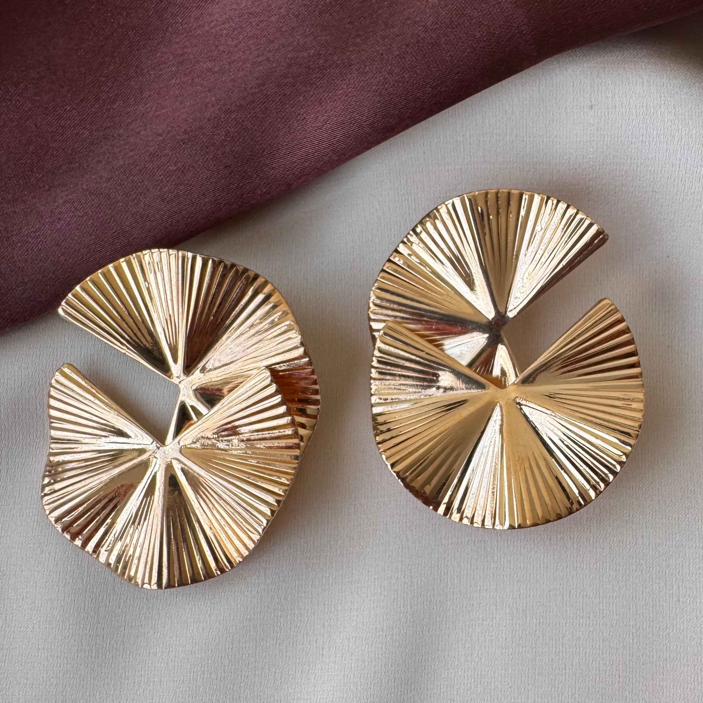 TFC Fenny Denny Gold Plated Earrings