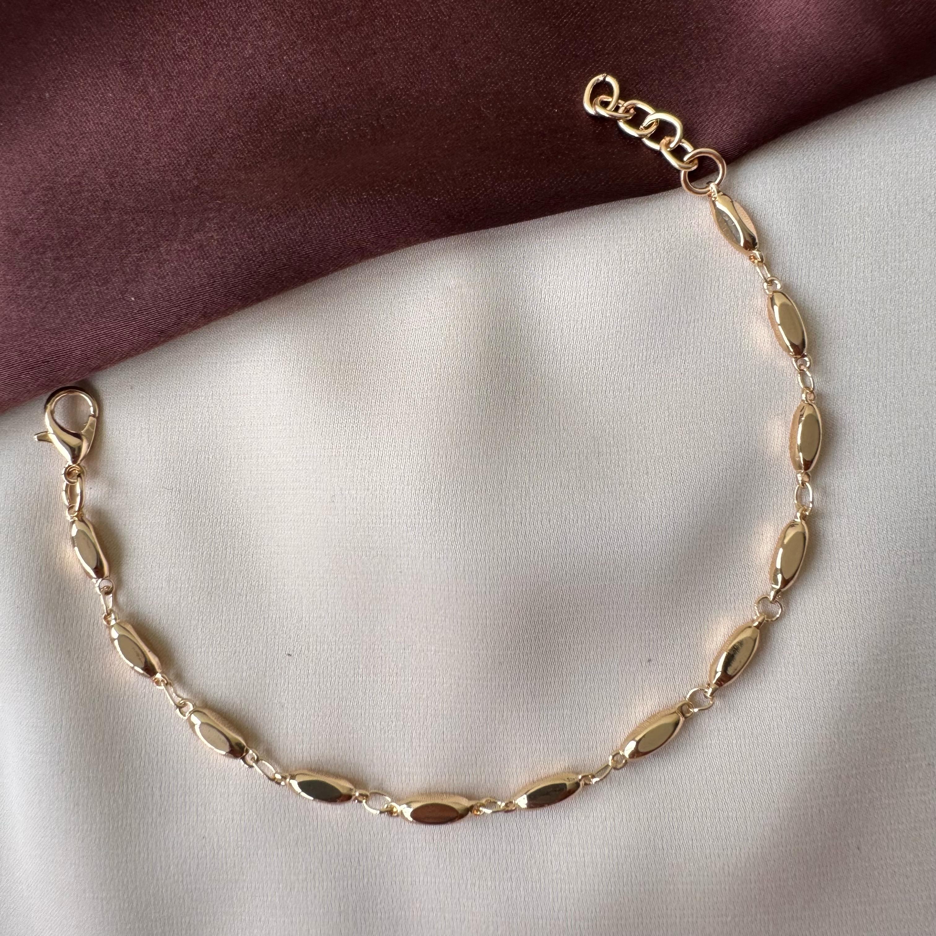 TFC Charming Gold Plated Chain Bracelet