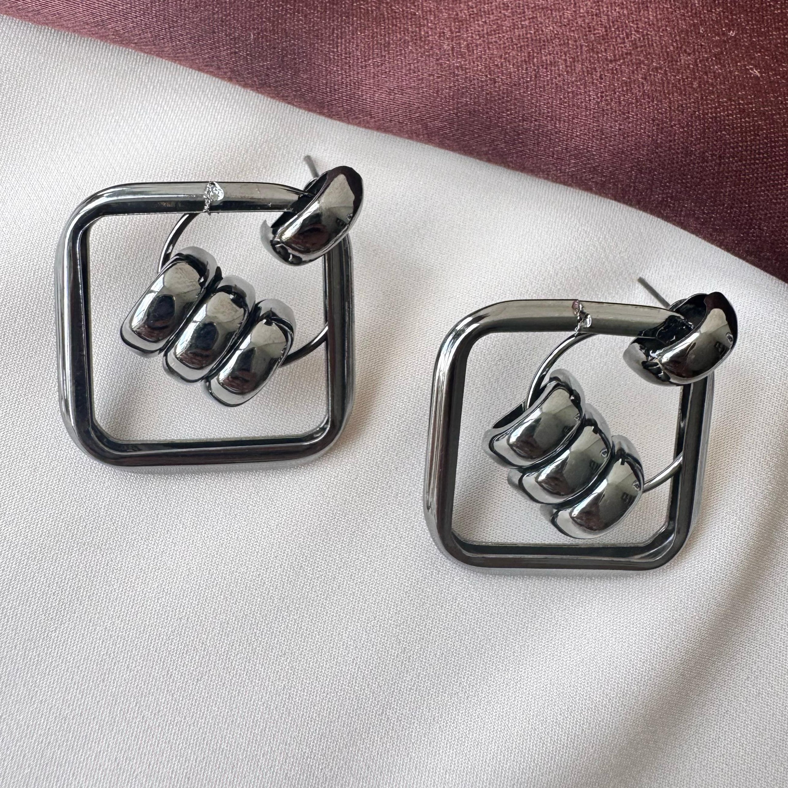 TFC Veda Vibes Oxidised Earrings