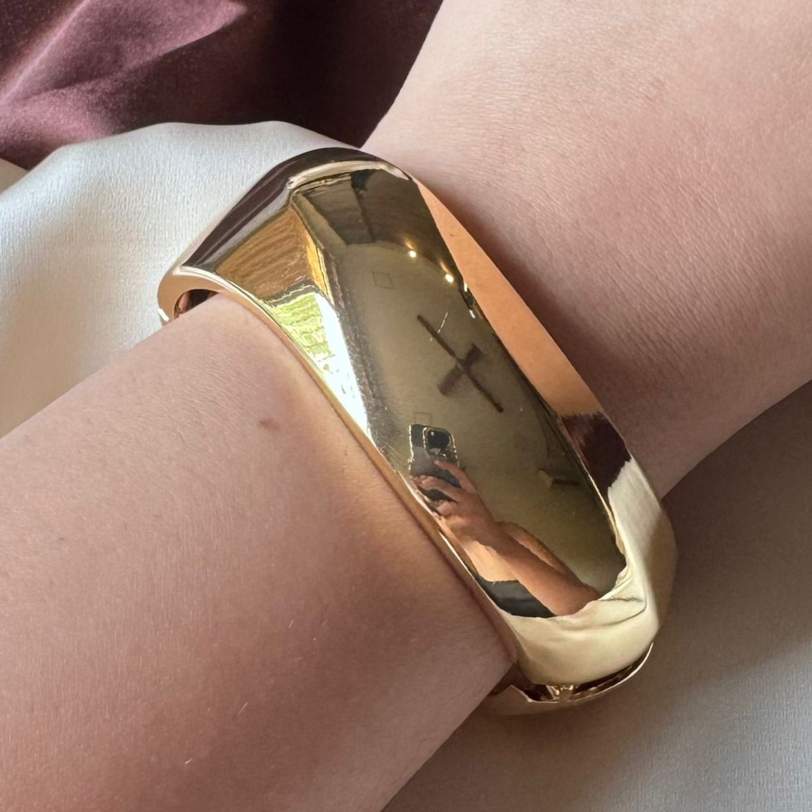 TFC Size 2.6 Exclusive Gold Plated Bracelet Bangle