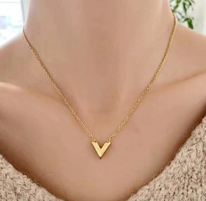 TFC Victory Gold Plated Necklace