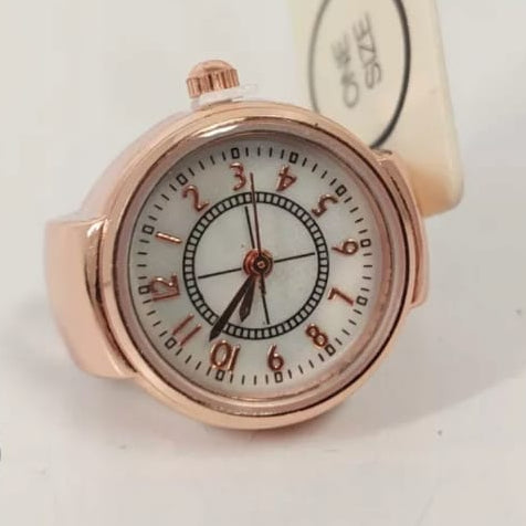 TFC Rose Gold Watch Ring