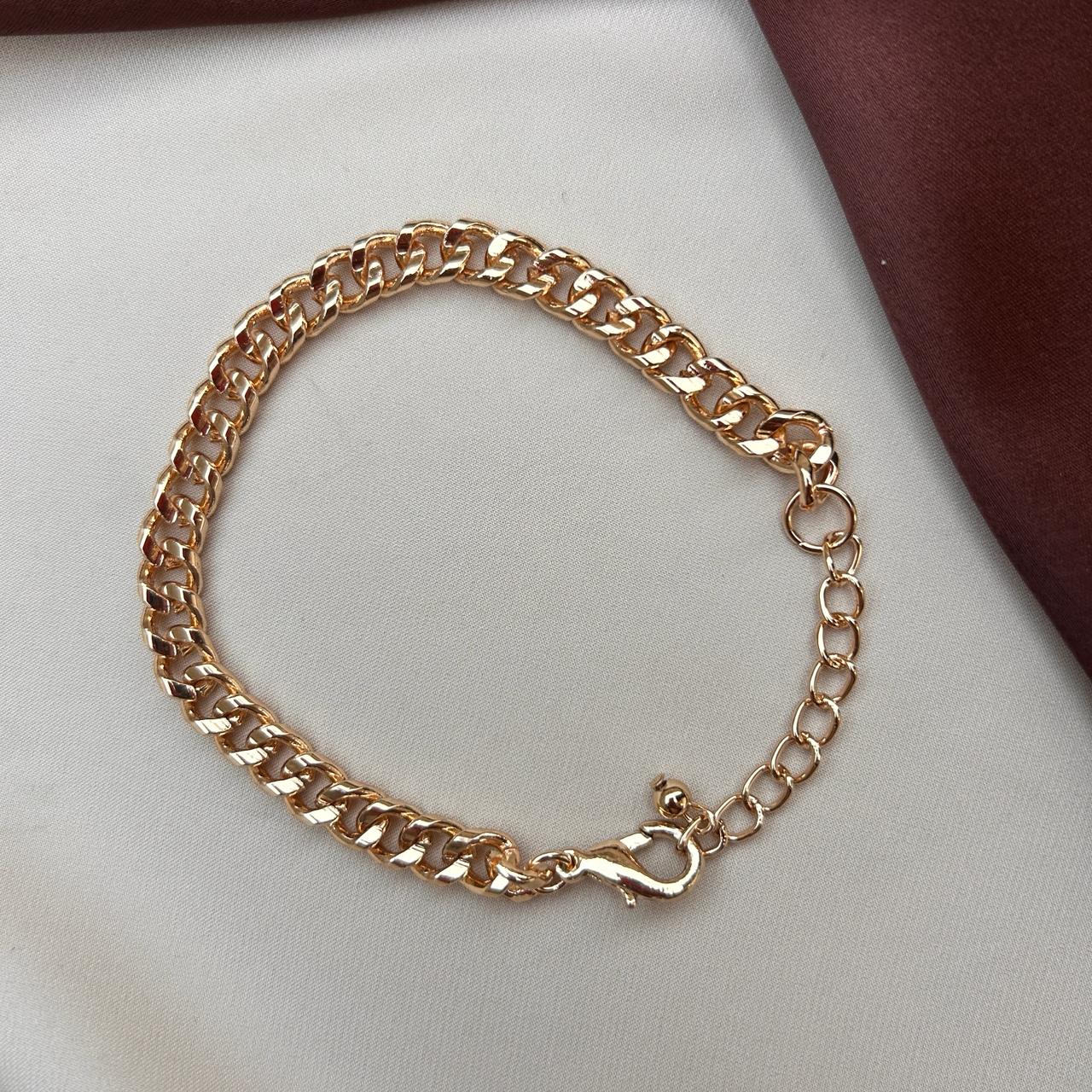 TFC Zanjir Journey Gold Plated Chain Bracelet