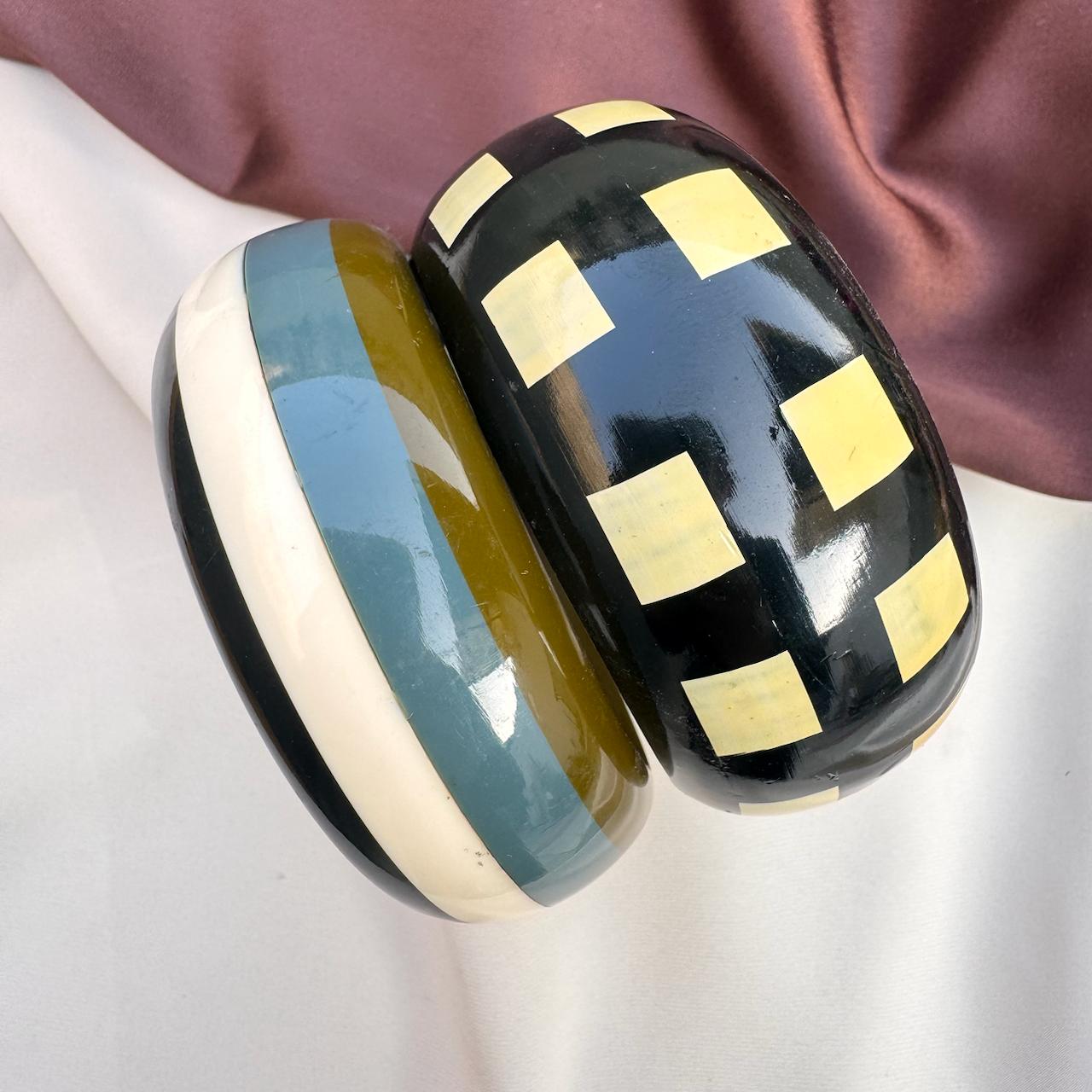 TFC Size 2.8 Shadowline Wooden Bangle