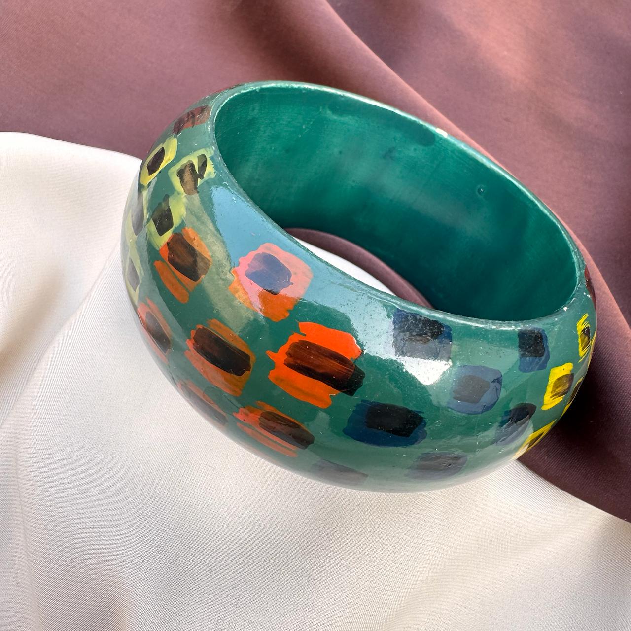 TFC Brush Art Hand Painted Bangle
