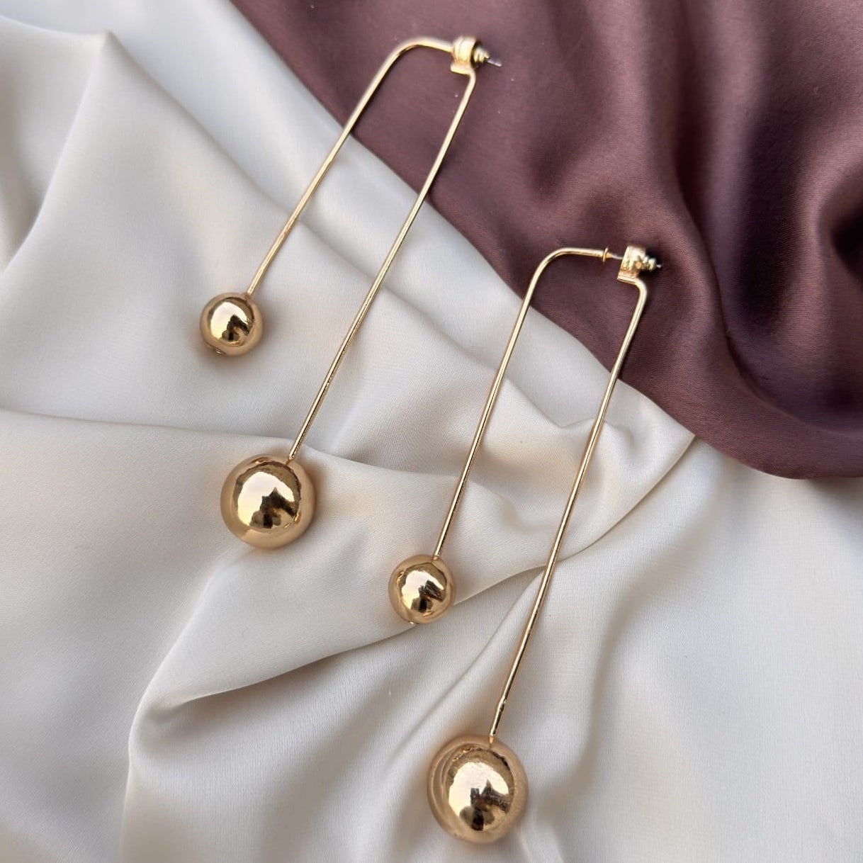 TFC Ting Tong Gold Plated Earrings