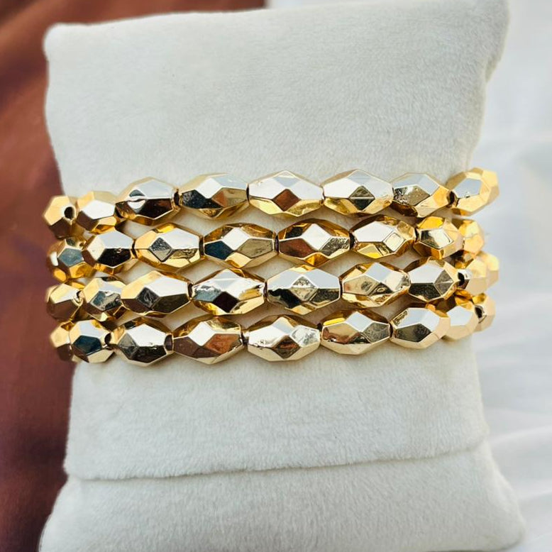 TFC Gold Plated Bracelet (set of 4)