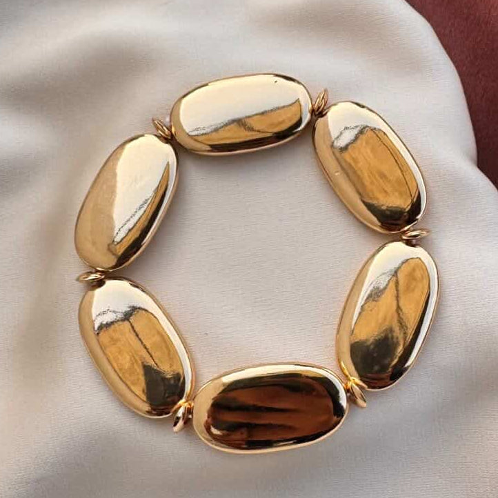 TFC Glow Chunk Gold Plated Bracelet