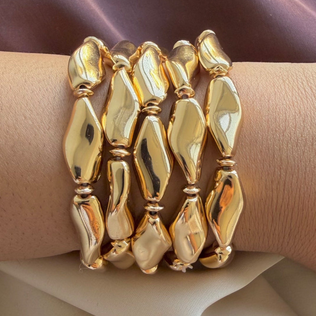 TFC Disco Luxe Gold Plated Bracelet Set 4