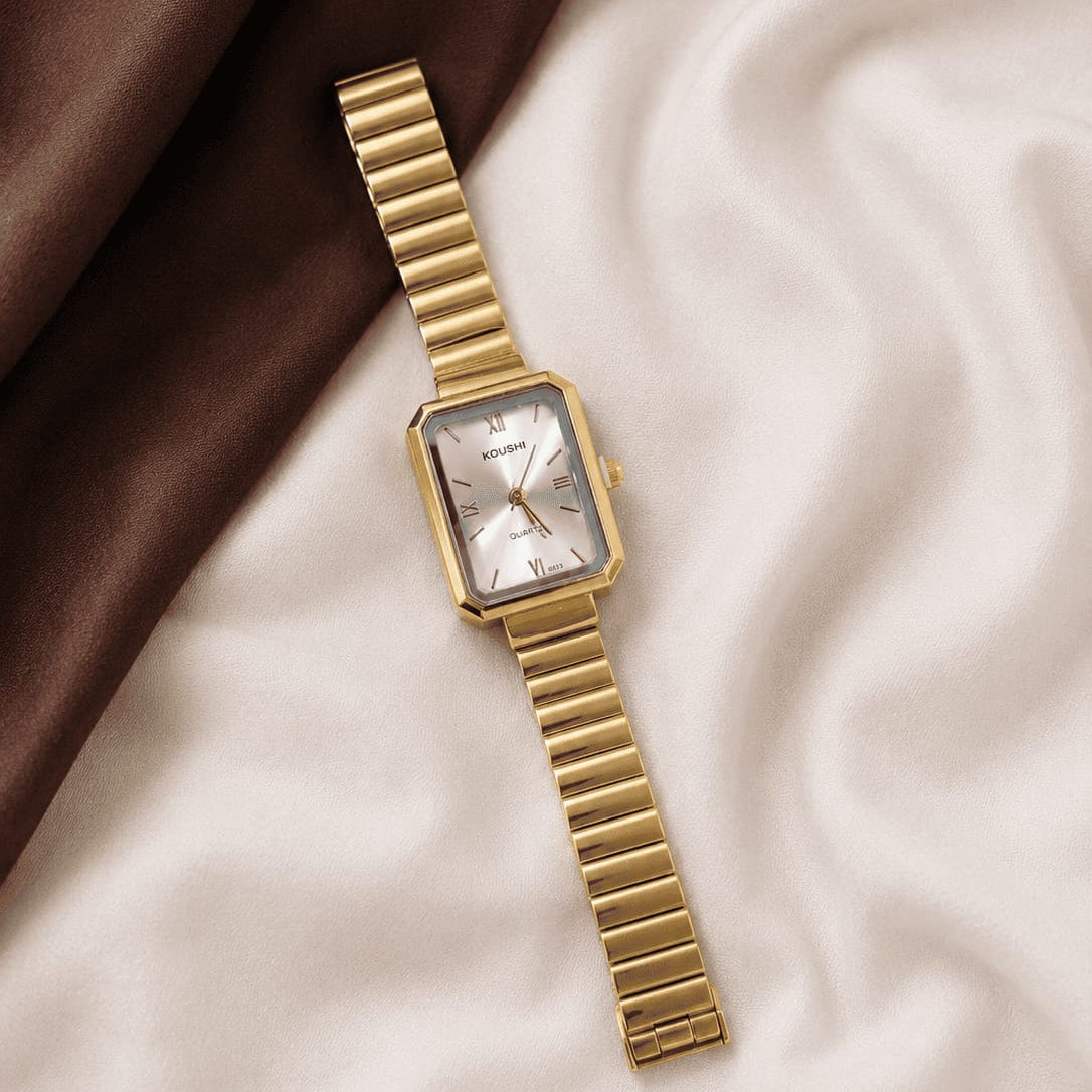 TFC Elan Gold Plated Bracelet Watch
