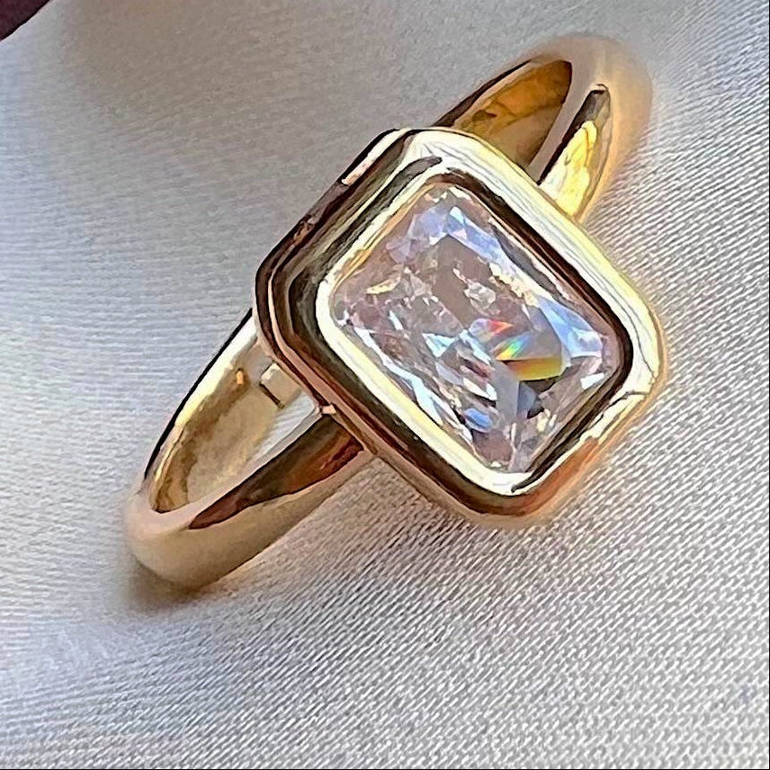 TFC Vibes Gold Plated Ring