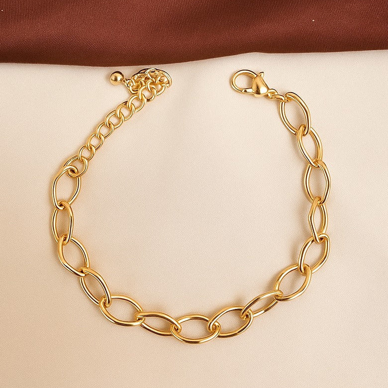 TFC Twilight Ties Gold Plated Chain Bracelet