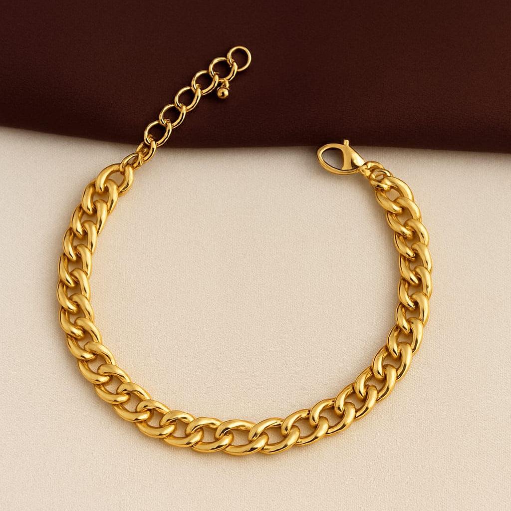 TFC Zanjir Journey Gold Plated Chain Bracelet
