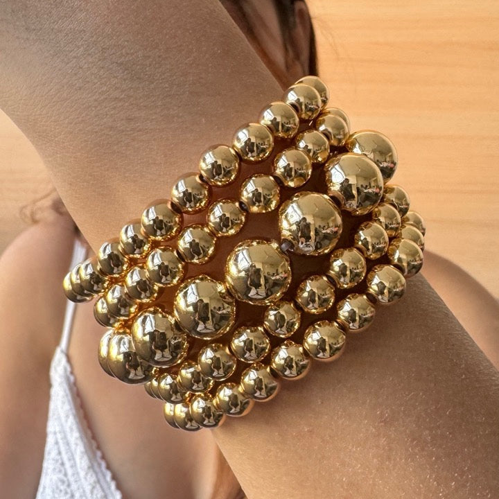 TFC Maharani Look Gold Plated Bracelet (Set of 5)