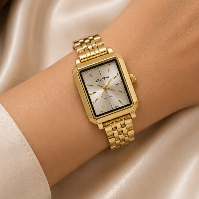 TFC Midnight Muse Gold Plated Wrist Watch