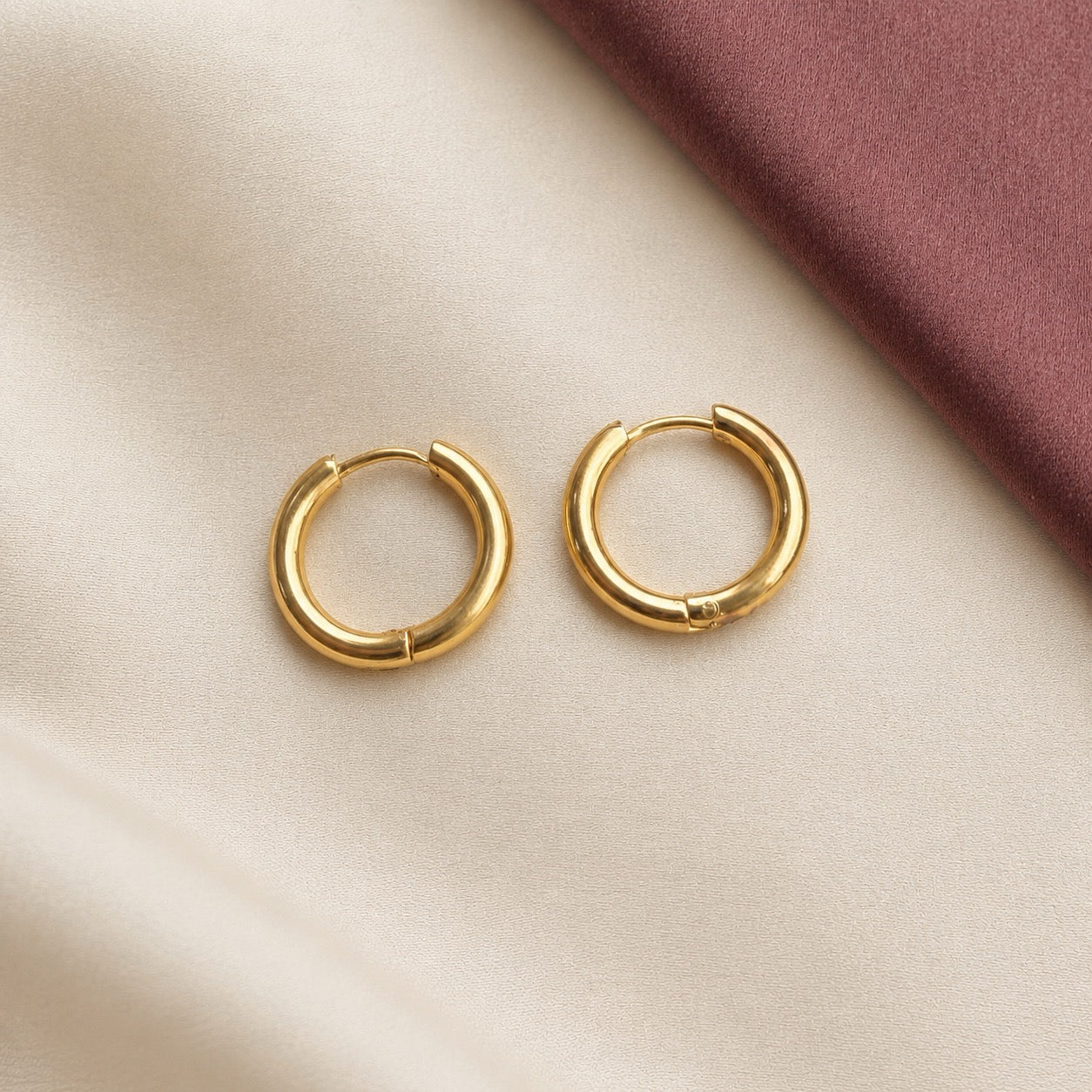 TFC Mini Hoop Gold Plated Hoop Earrings