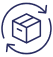 Packing logo icon
