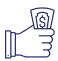 paying cash icon