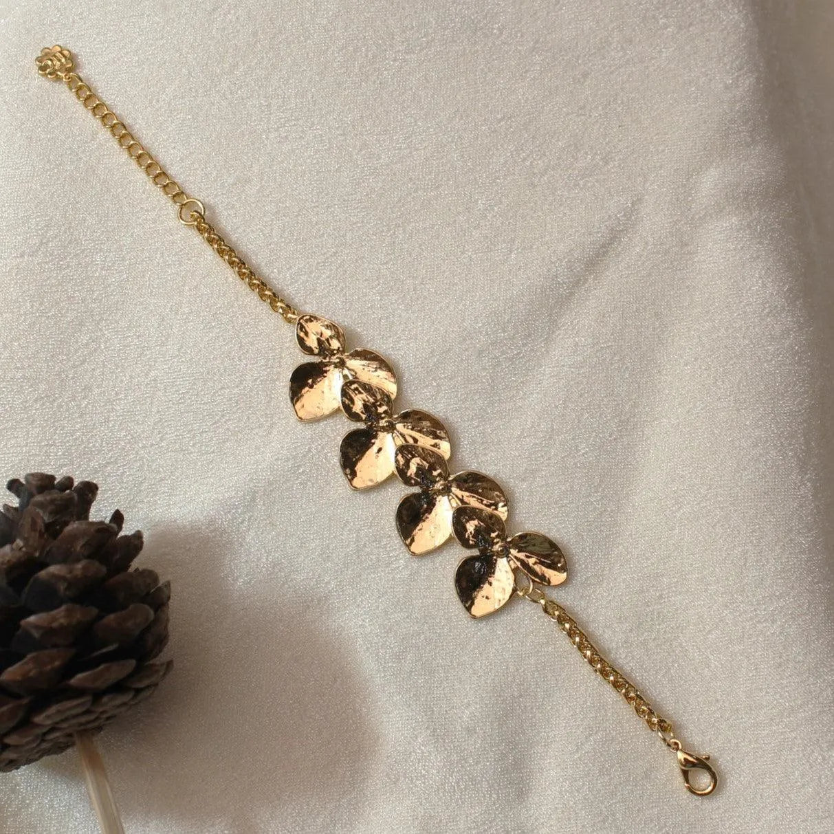 TFC Pretty Petal Gold Plated Bracelet