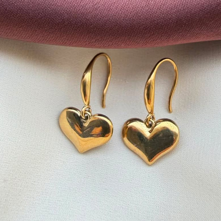 TFC Hearties Gold Plated Hoop earrings