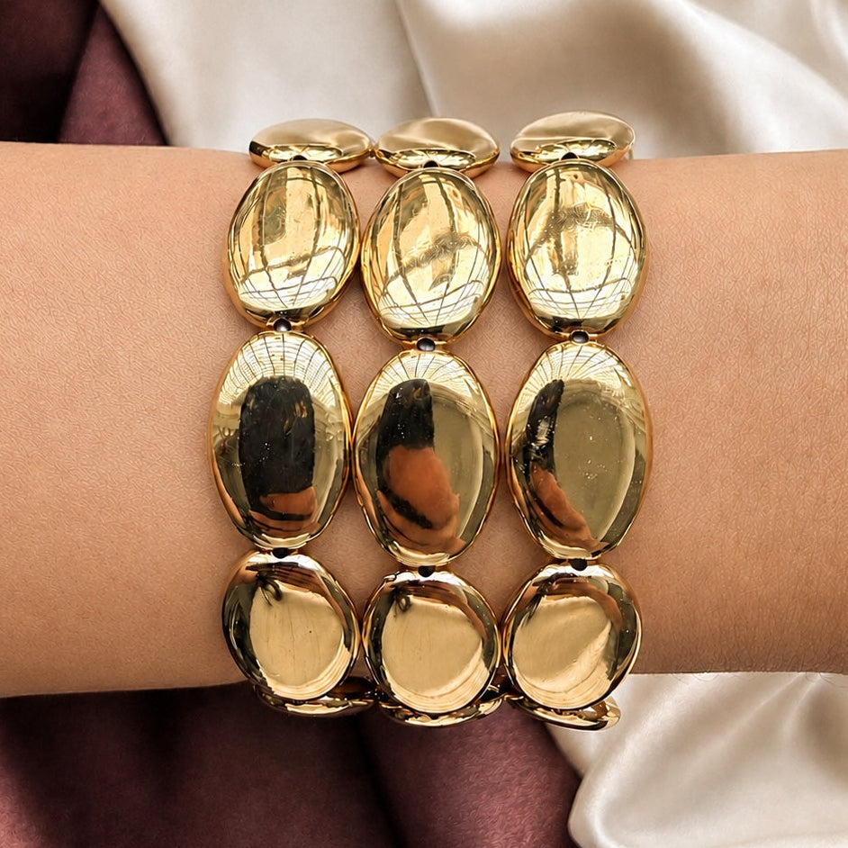 TFC Diva Gold Plated Bracelet (set of 3)
