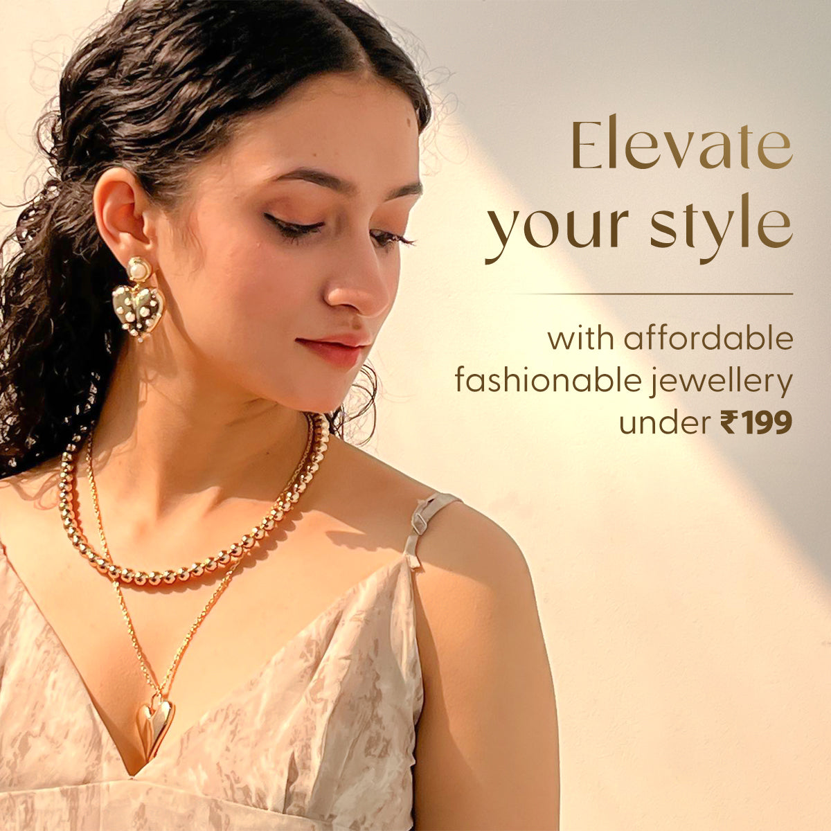 Elevate Your Style with Affordable Fashionable Jewellery under 199