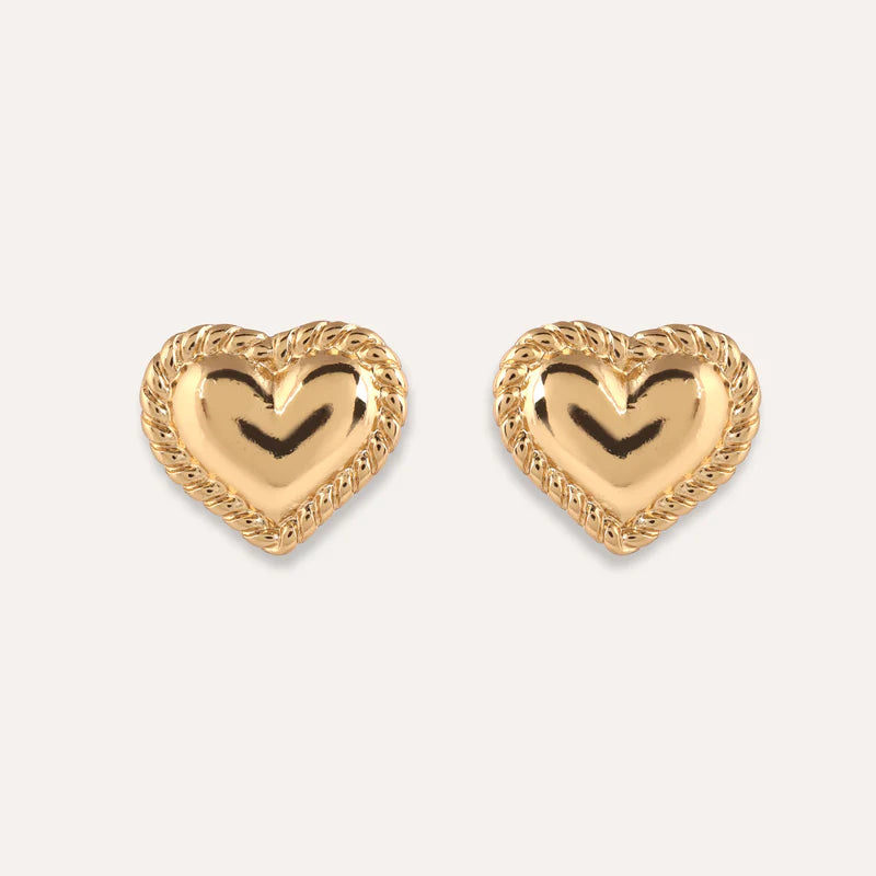 TFC Heartfelt Pendant Necklace And Earrings Combo Set