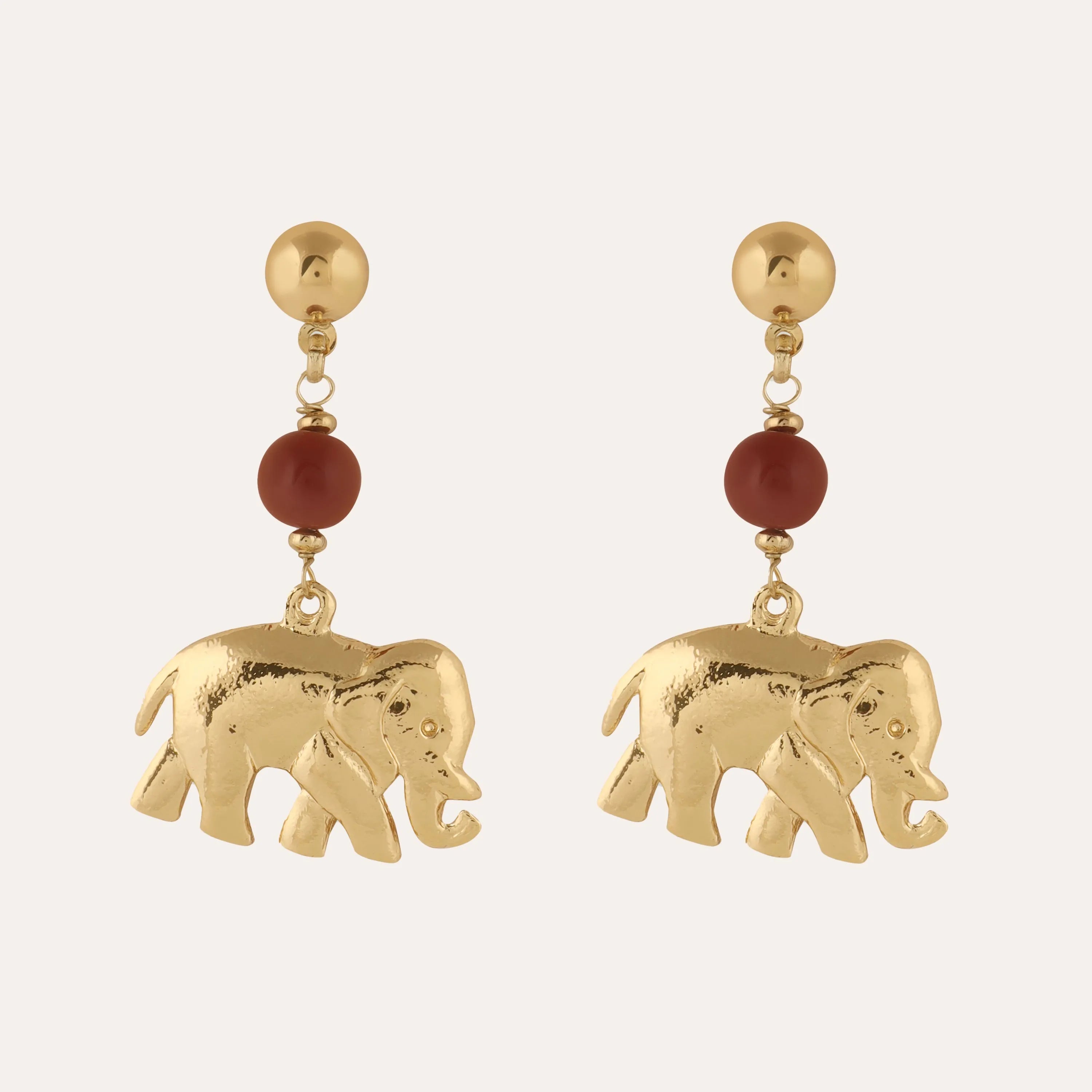 TFC Elephanta Cave Gold Plated Earrings- Discover daily wear gold earrings including stud earrings, hoop earrings, and pearl earrings, perfect as earrings for women and earrings for girls.Find the cheapest fashion jewellery which is anti-tarnis​h only at The Fun company.