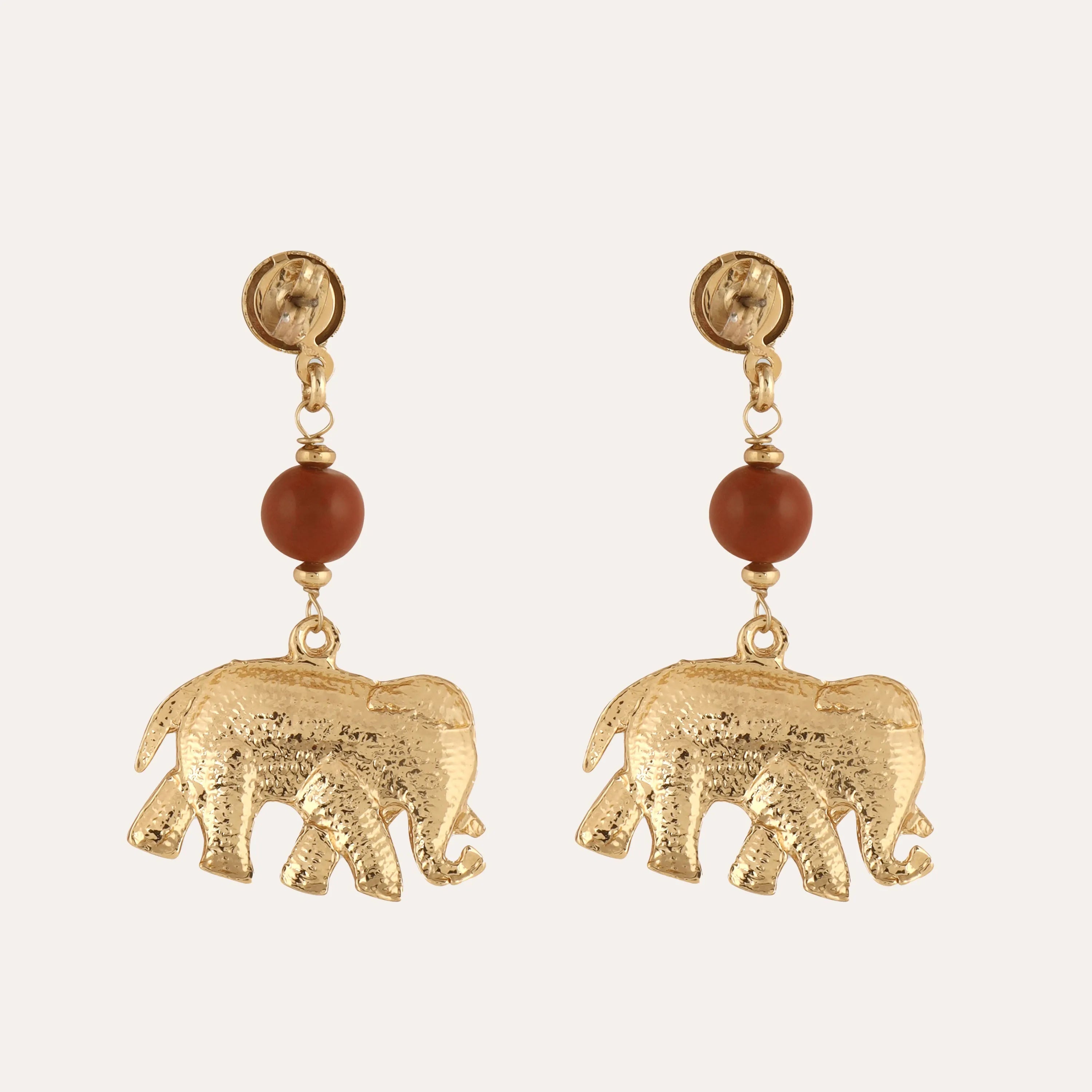 TFC Elephanta Cave Gold Plated Earrings- Discover daily wear gold earrings including stud earrings, hoop earrings, and pearl earrings, perfect as earrings for women and earrings for girls.Find the cheapest fashion jewellery which is anti-tarnis​h only at The Fun company.