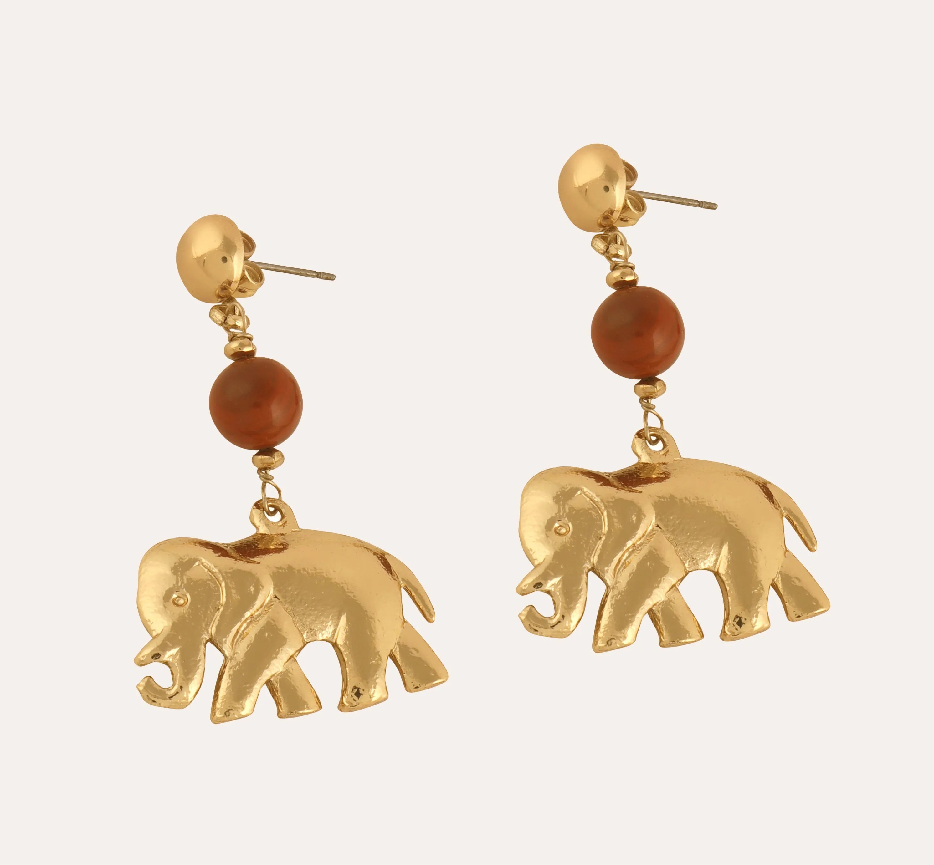 TFC Elephanta Cave Gold Plated Earrings- Discover daily wear gold earrings including stud earrings, hoop earrings, and pearl earrings, perfect as earrings for women and earrings for girls.Find the cheapest fashion jewellery which is anti-tarnis​h only at The Fun company.