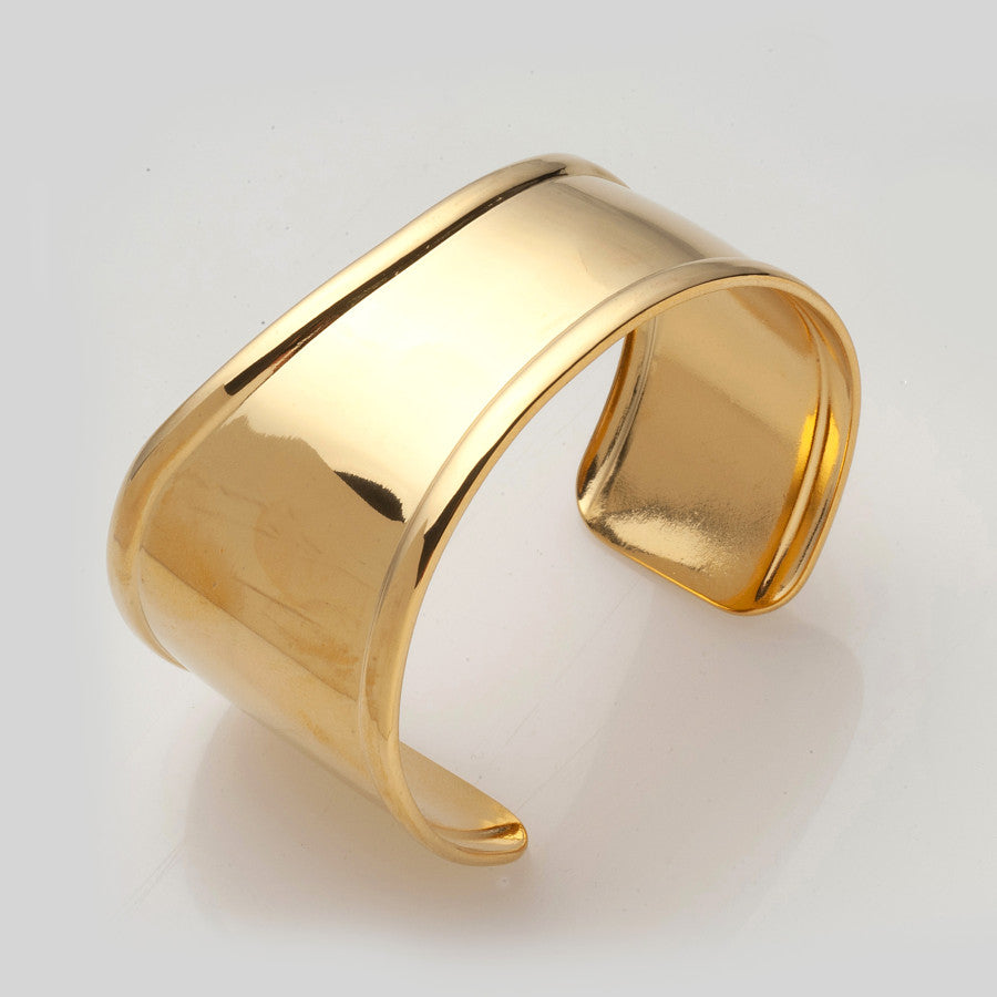 TFC Storm Wrap Gold Plated Cuff Bracelet