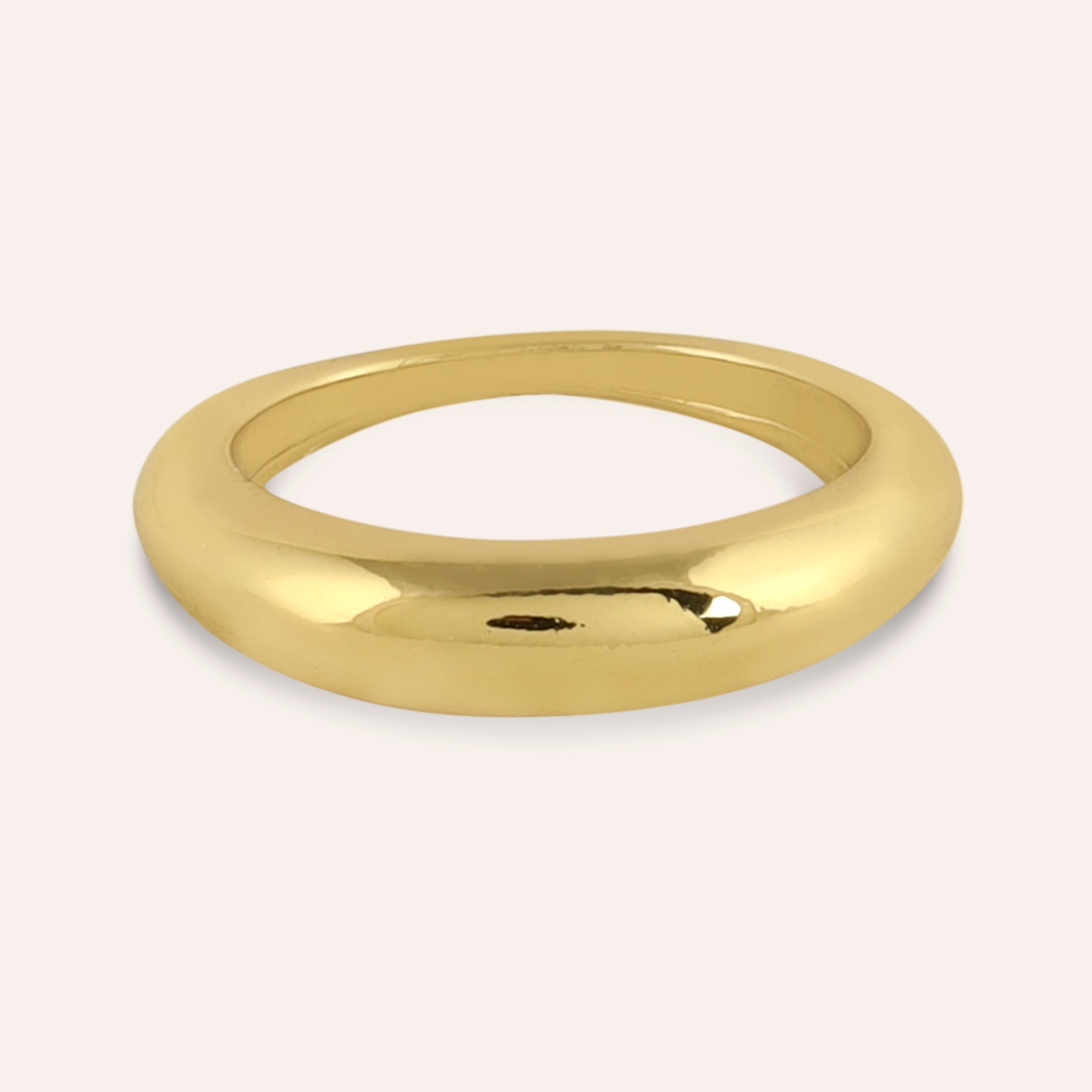 TFC Glimmer Glow Gold Plated Ring- Elevate your style with our exquisite collection of gold-plated adjustable rings for women, including timeless signet rings. Explore cheapest fashion jewellery designs with anti-tarnish properties, all at The Fun Company with a touch of elegance