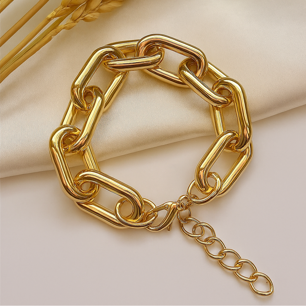 TFC Chain System Gold Plated Bracelet