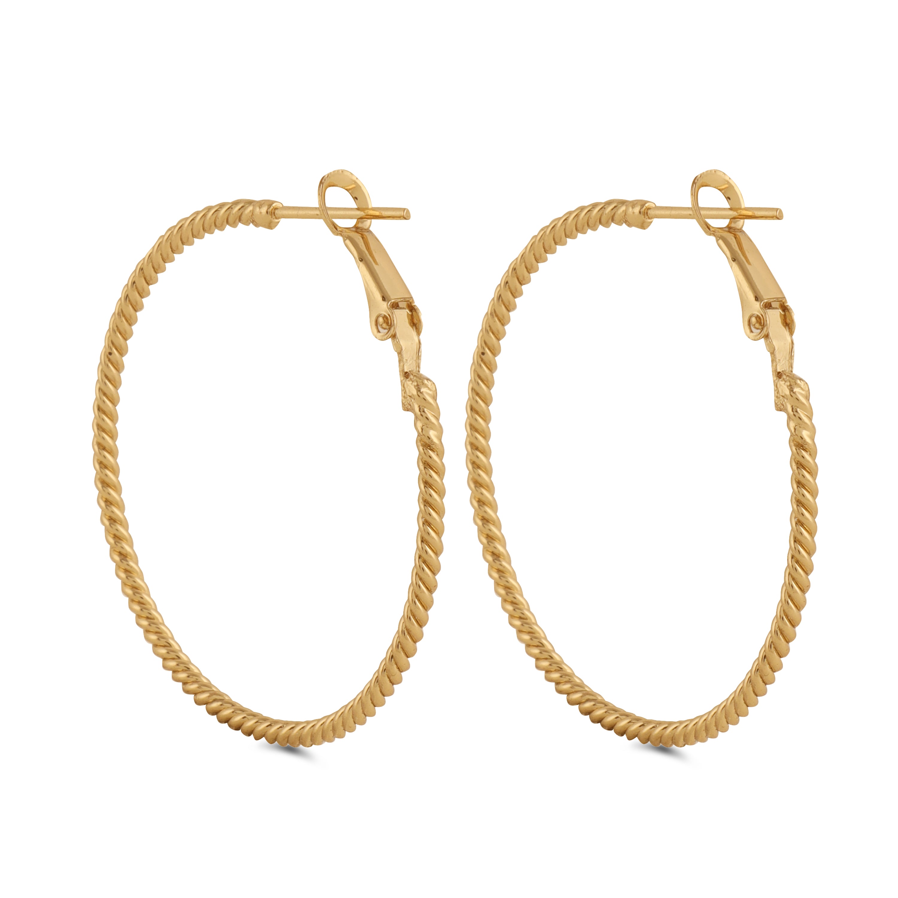 TFC Classic Gold Plated Hoop Earrings- Discover daily wear gold earrings including stud earrings, hoop earrings, and pearl earrings, perfect as earrings for women and earrings for girls.Find the cheapest fashion jewellery which is anti-tarnis​h only at The Fun company.